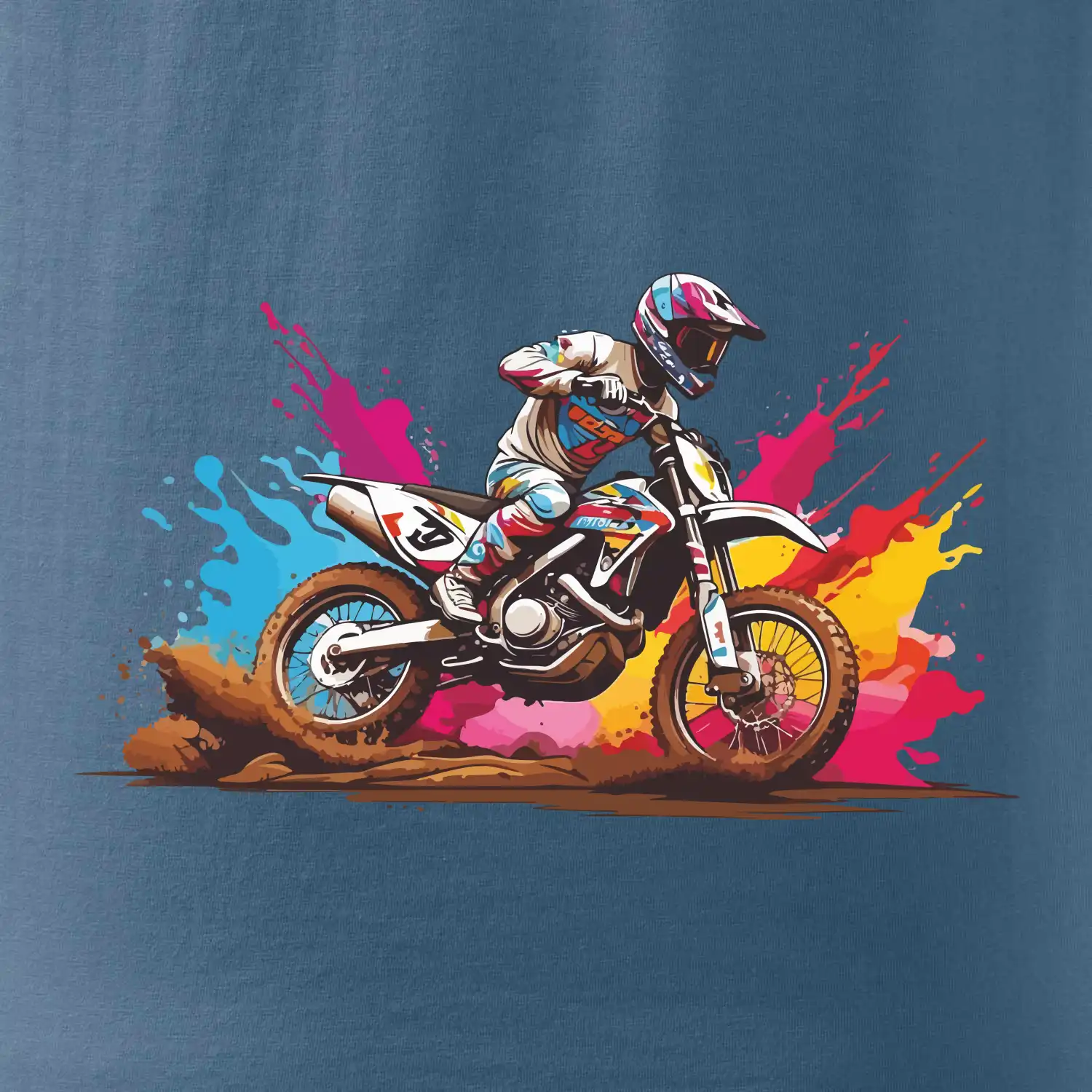 Cross motorka splash