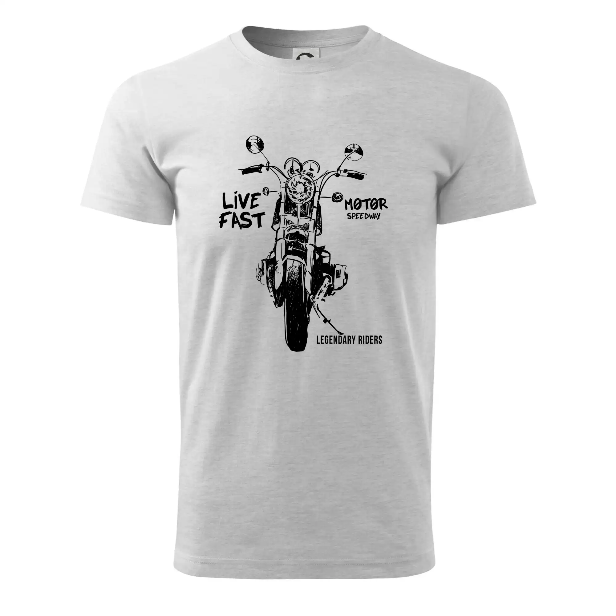 Motorka kresba live fast