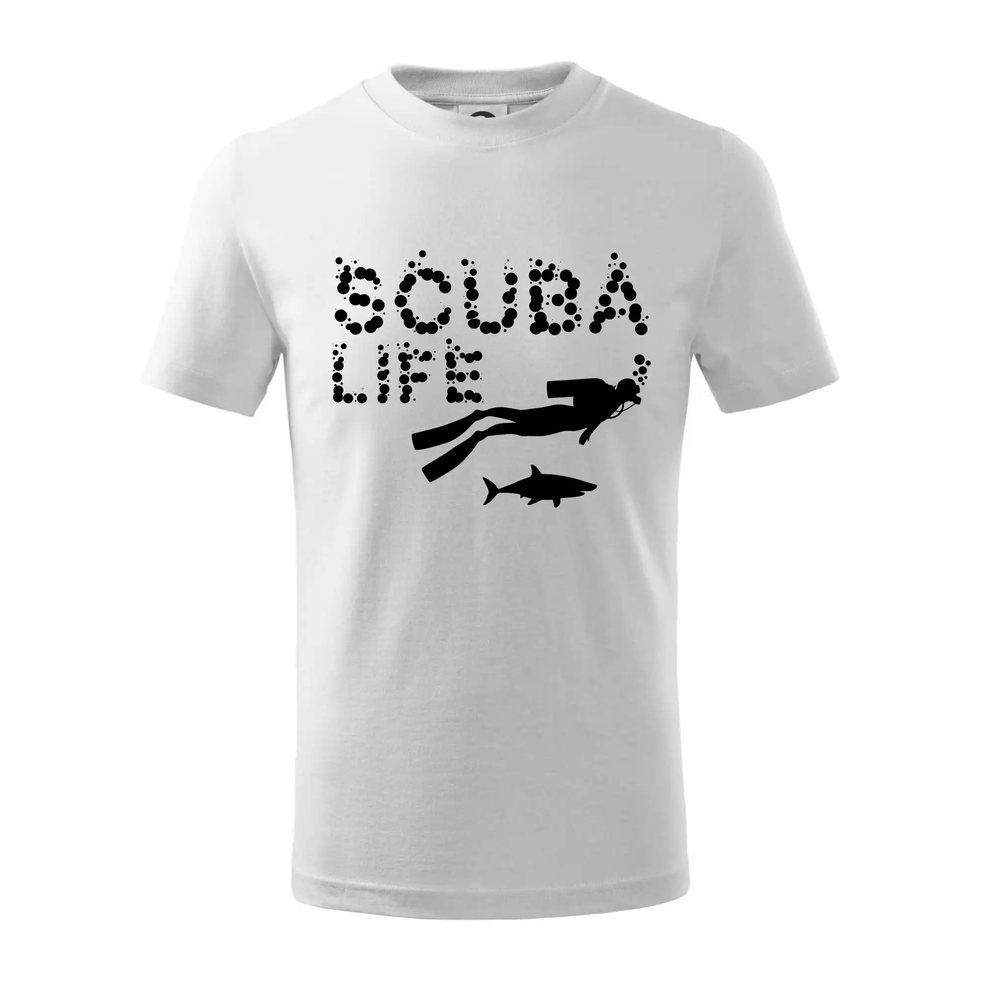 Potápačské tričká - Scuba life - Tričko detské bavlnené