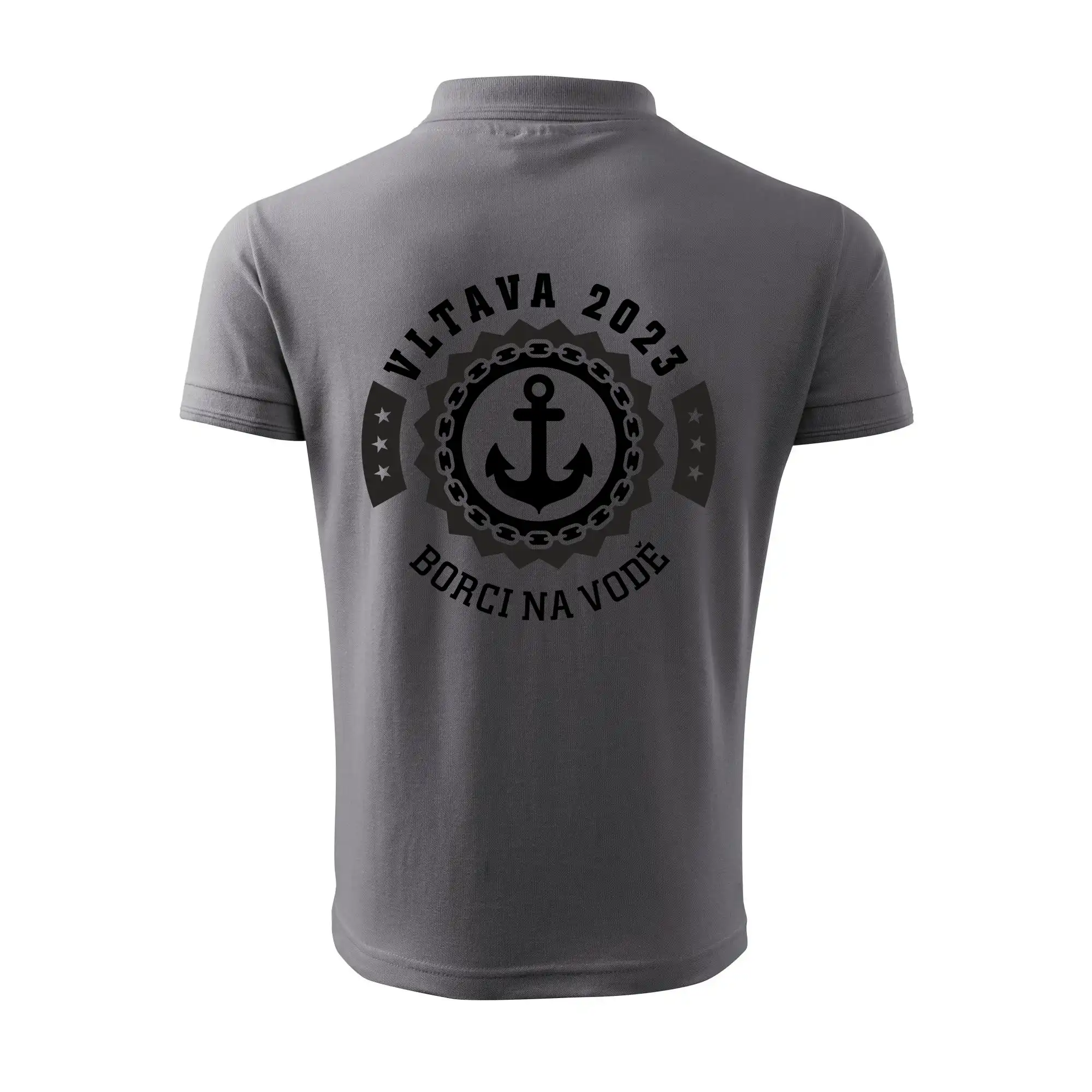 Na vodu - kotva (vlastní nápis)