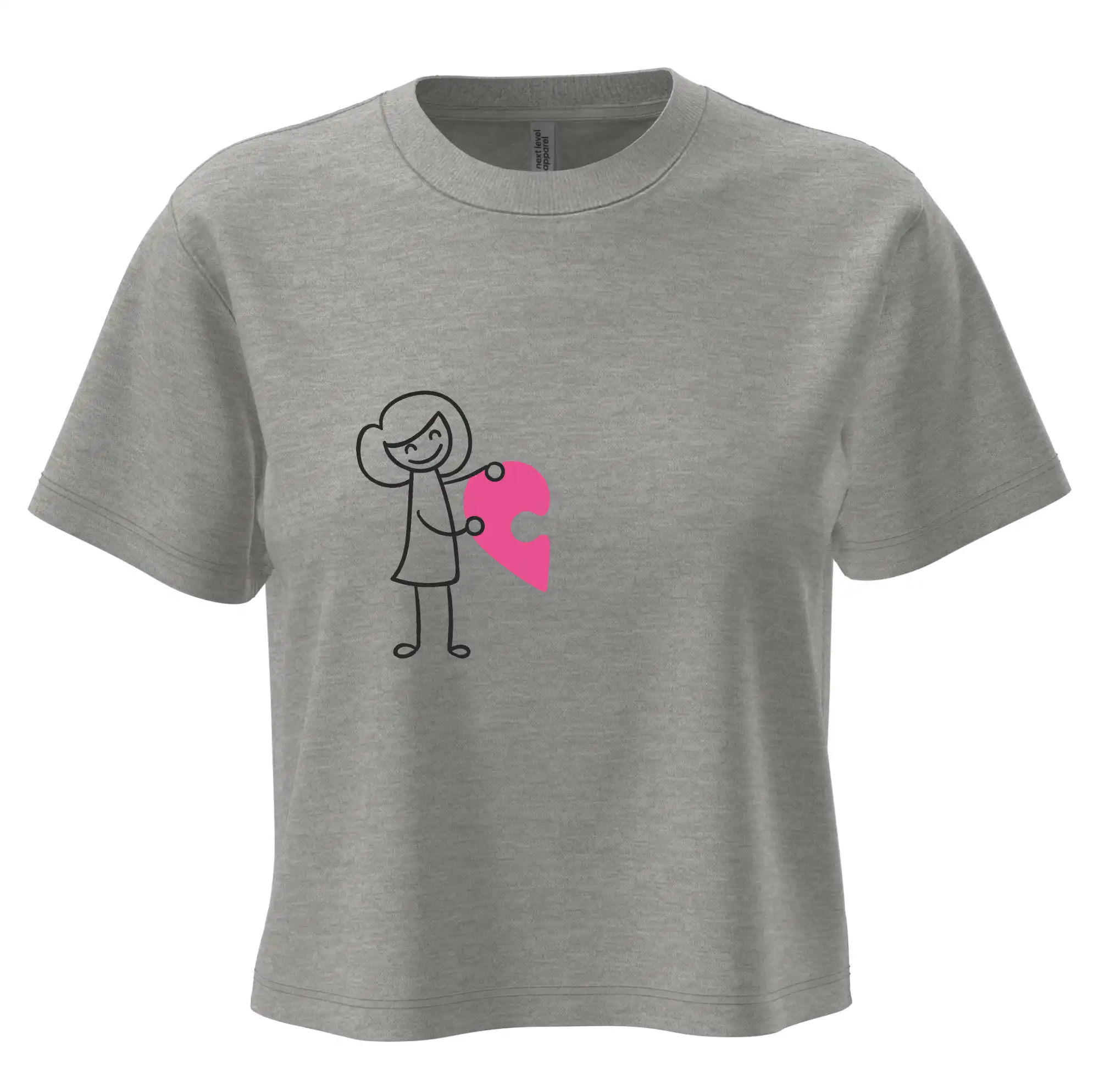 Párová trička puzzle postavička