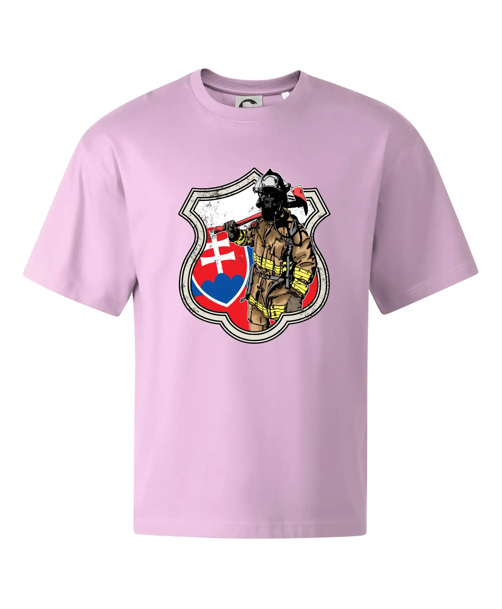 Originálne tričká pre hasičov - Slovenský hasič - Stage unisex - OVERSIZE