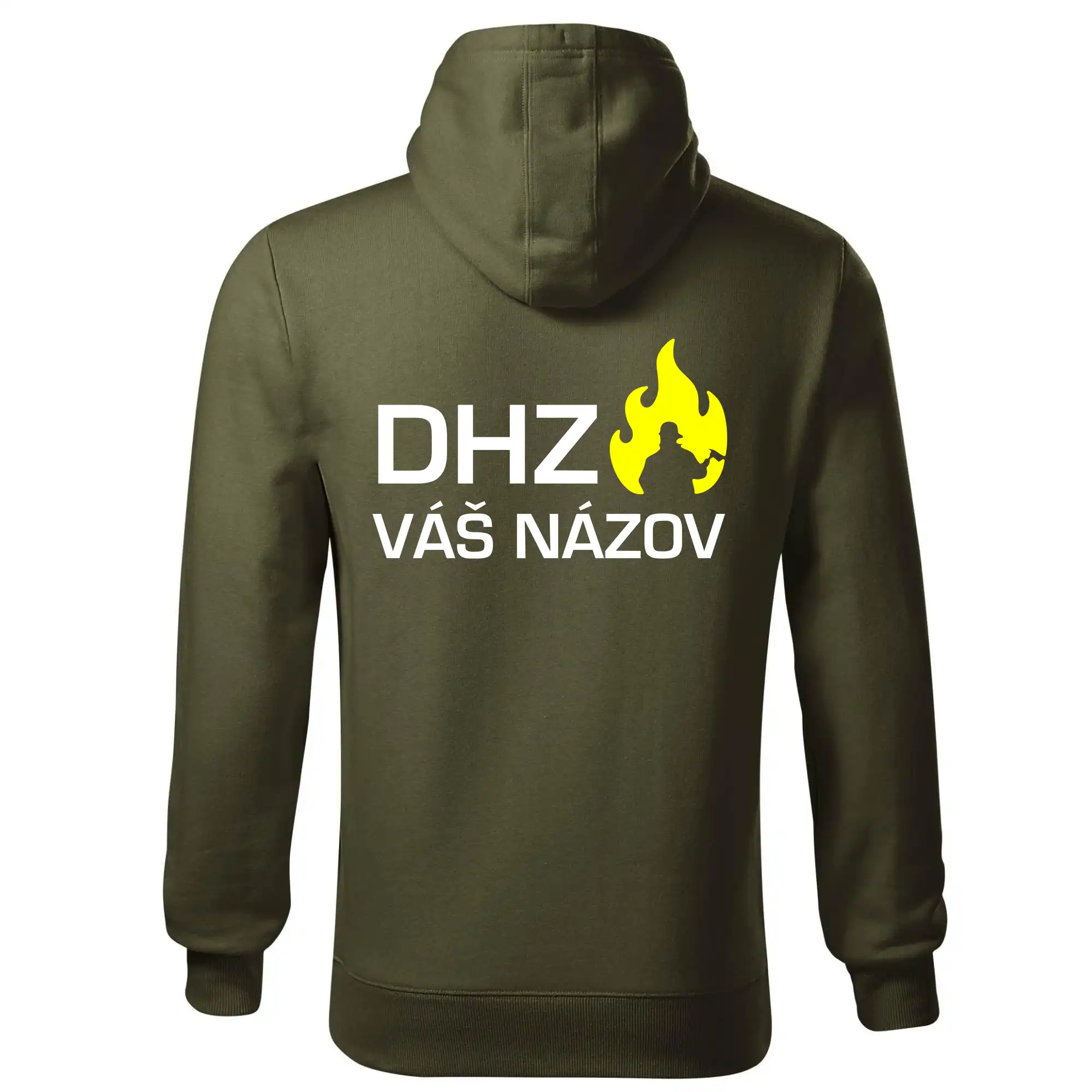 DHZ - Váš názov - FLUO + Reflexná potlač