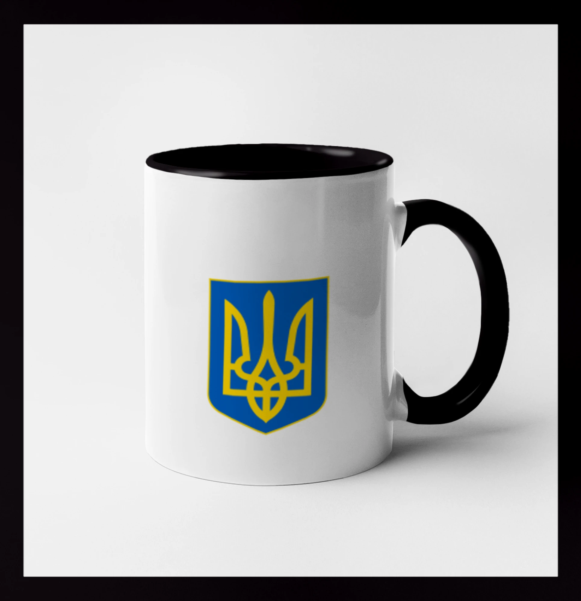 Ukrajinské logo barevné malé