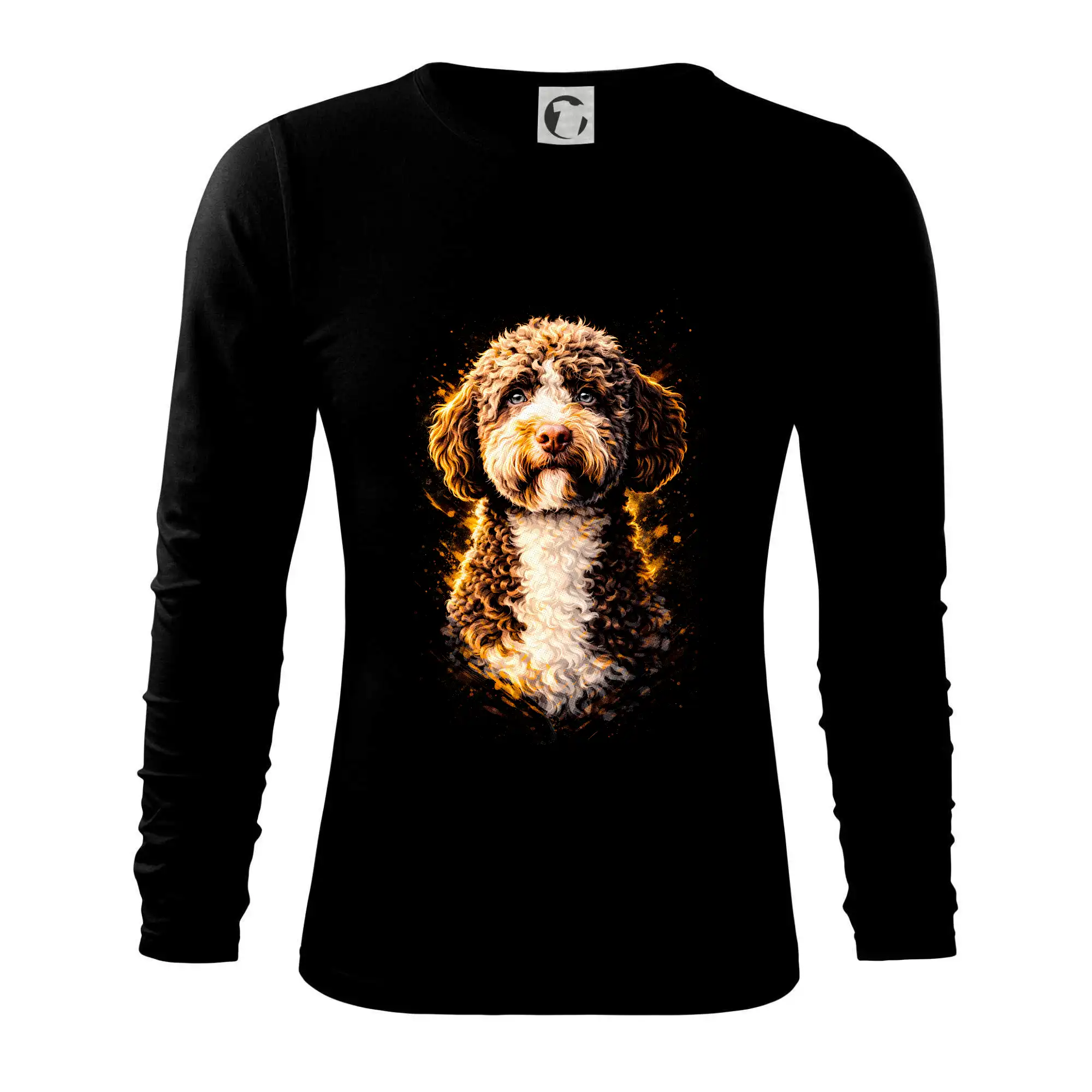 Ostatné psie plemená - Obrázok poltón Lagotto Romagnolo - Tričko s dlhým rukávom FIT-T long sleeve