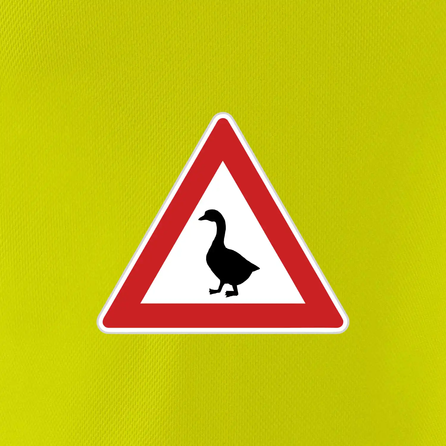 Dopravní značka - Pozor husa