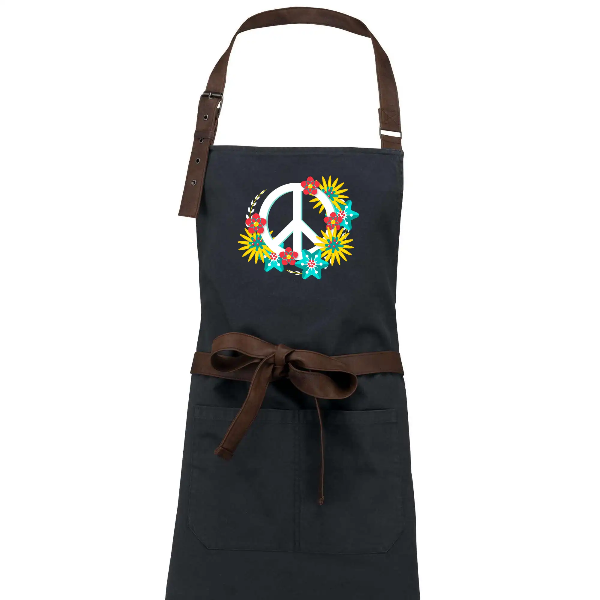 Tričká pre pohodový ľudí - Peace symbol abstraktný - Zástera Vintage