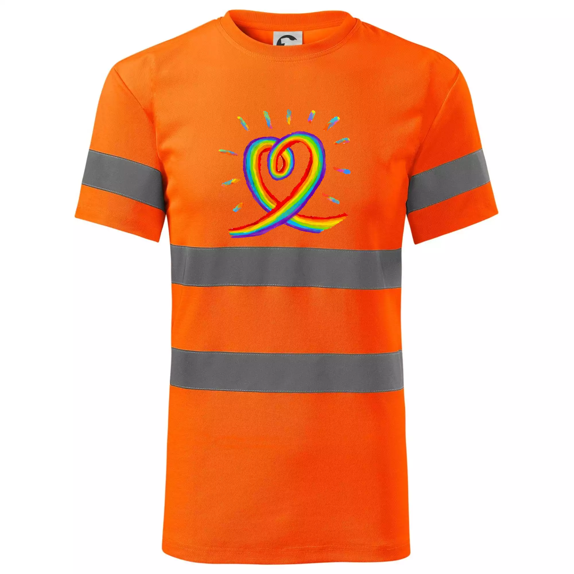 Srdce pride duha kreslená