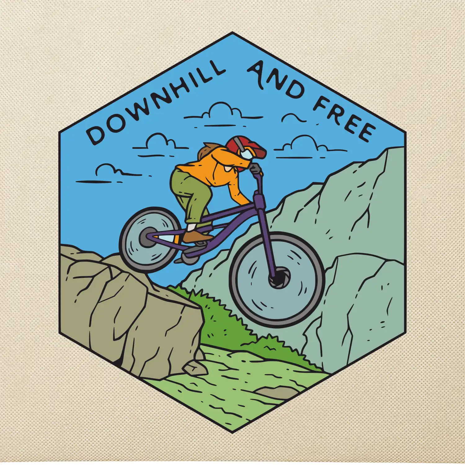 Downhill and free kluk/holka