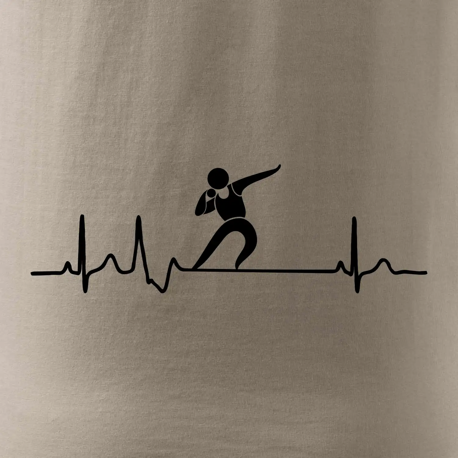 EKG vrh koulí