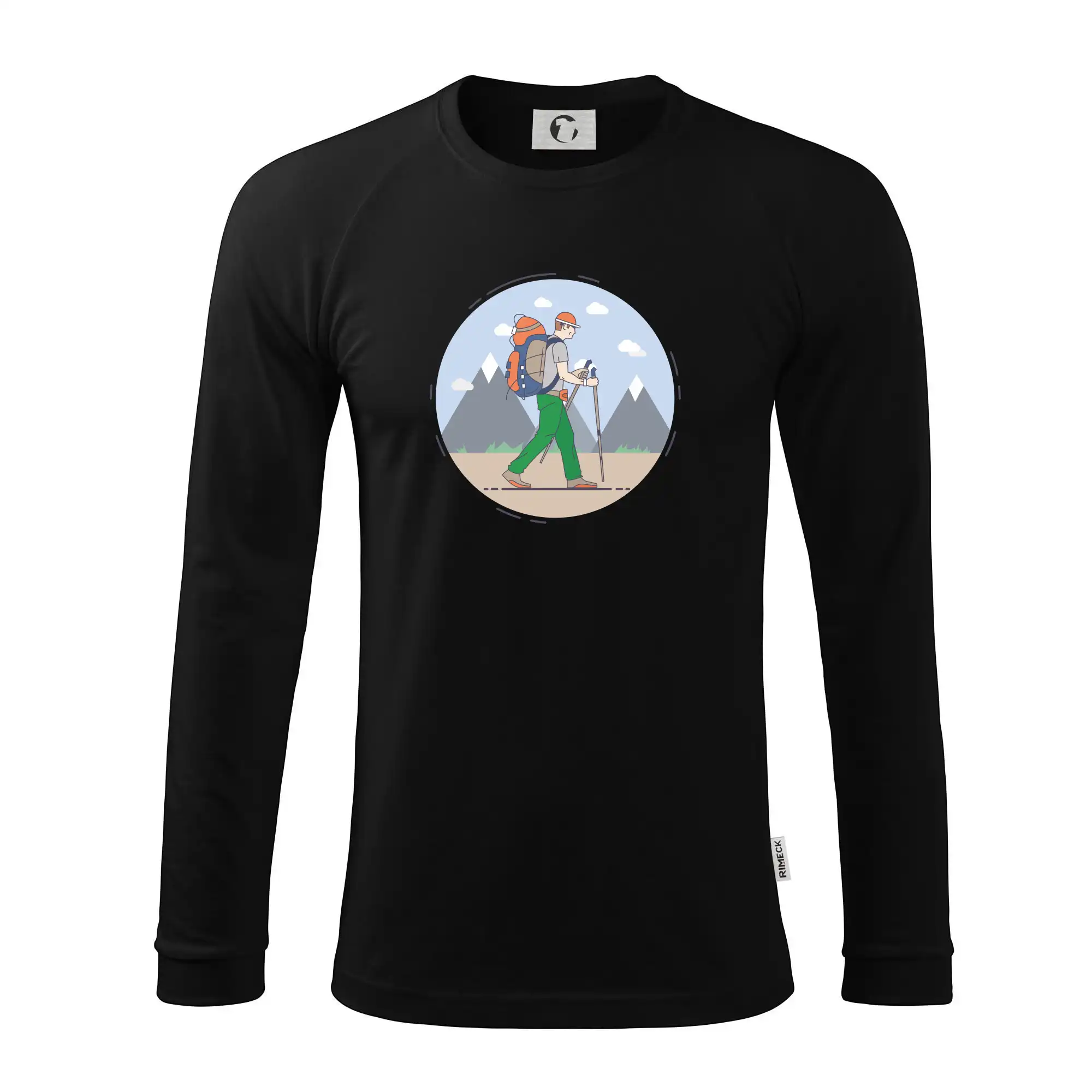Barevný párový motiv na hory