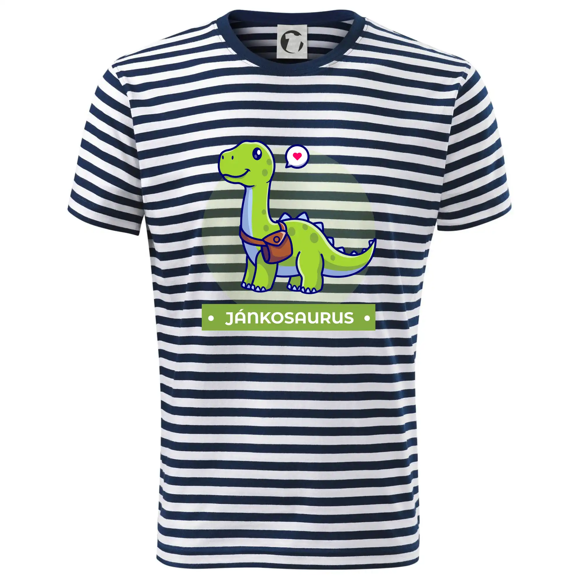 Detské tričká, mikiny a body s originálnymi potlačami | Veselé motívy pre chlapcov aj dievčatá - Dinosaurie mená - zelený dinosaurus - Tričko na vodu