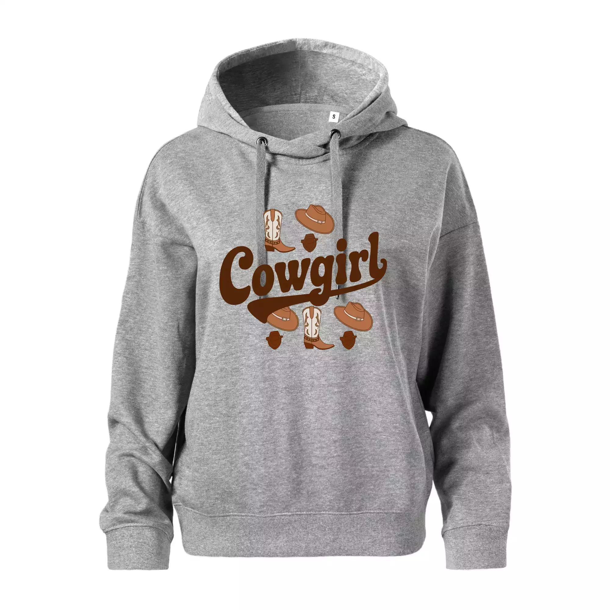 Cowgirl nápis a oblečení