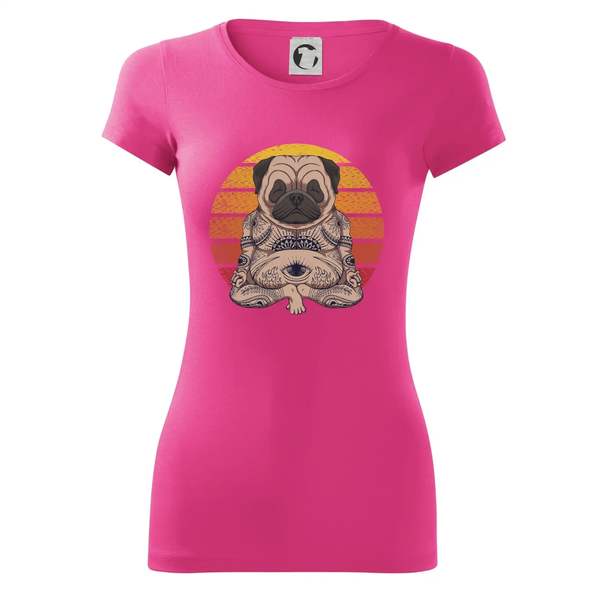 Yoga meditace - pug