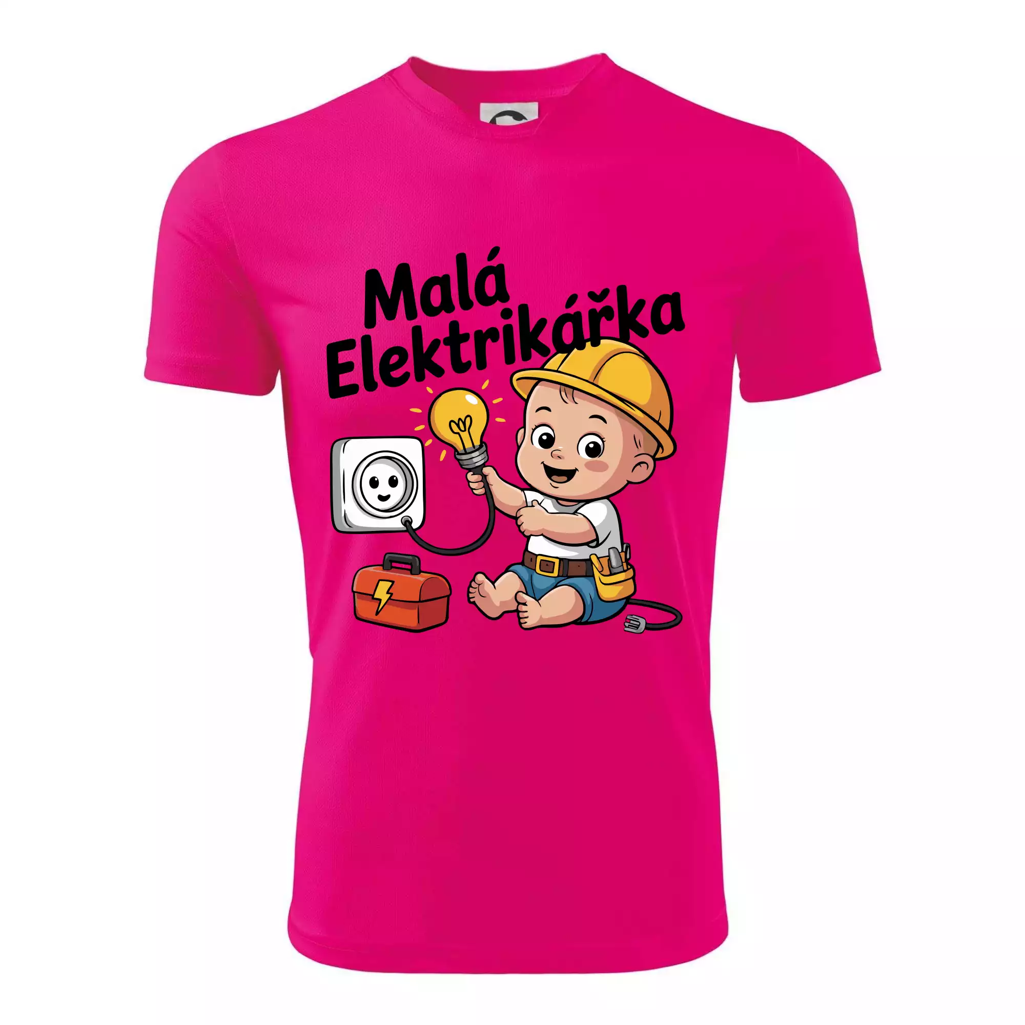 Malá elektrikářka - veselá zásuvka