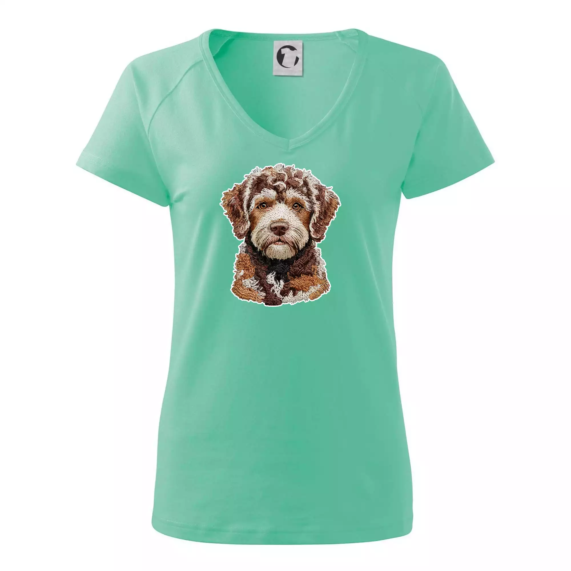 Lagotto romagnolo vyšívaná hlava