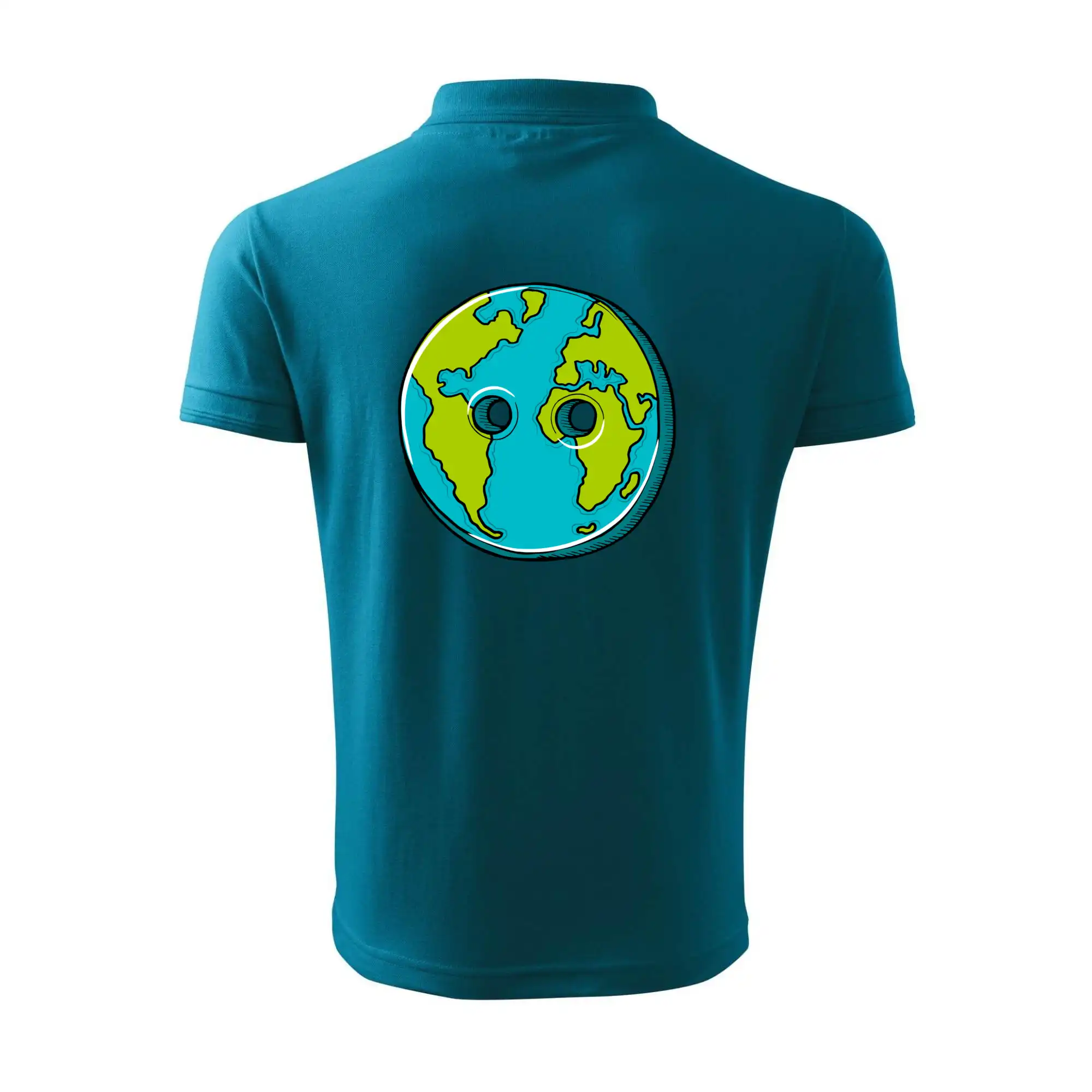 Planeta země knoflík (Pecka design)