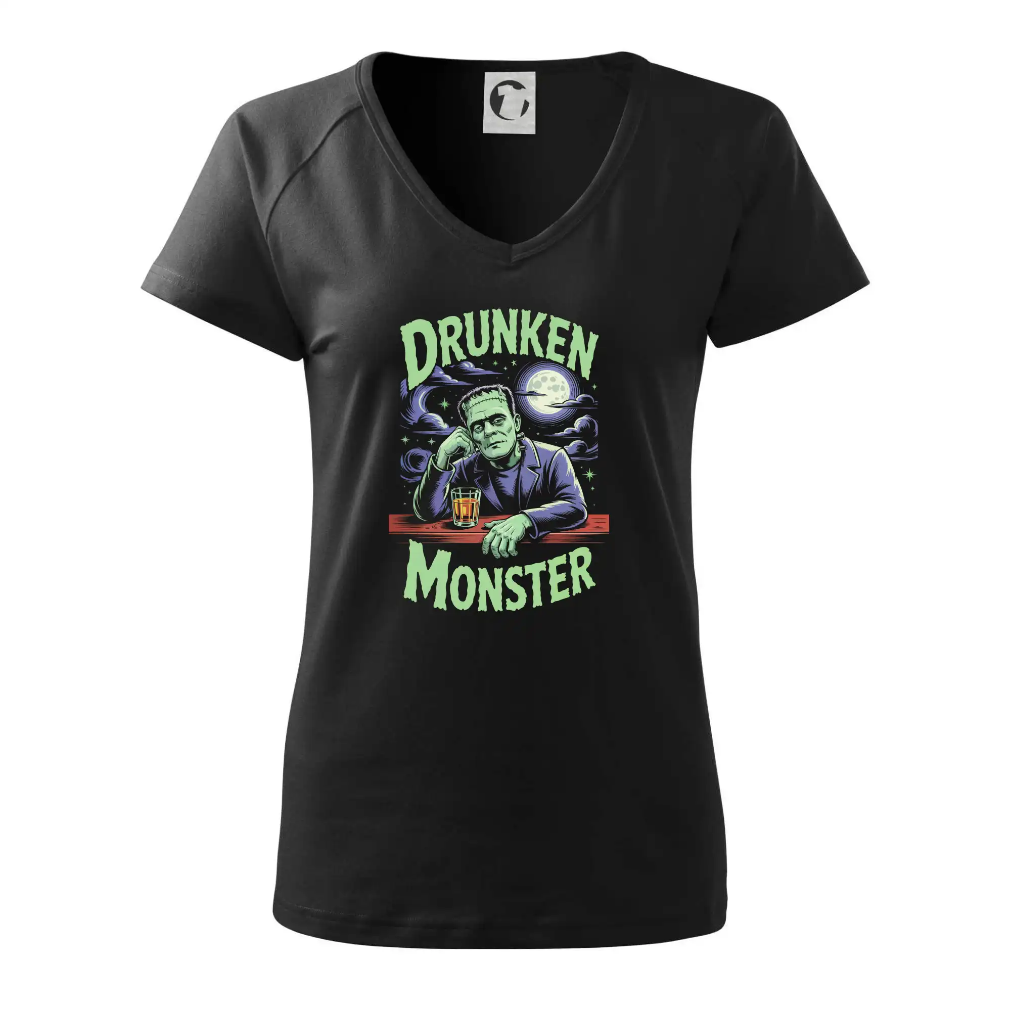 Vtipná tričká s motívmi pitie - ostatné - Drunken Monster - Tričko dámske Dream