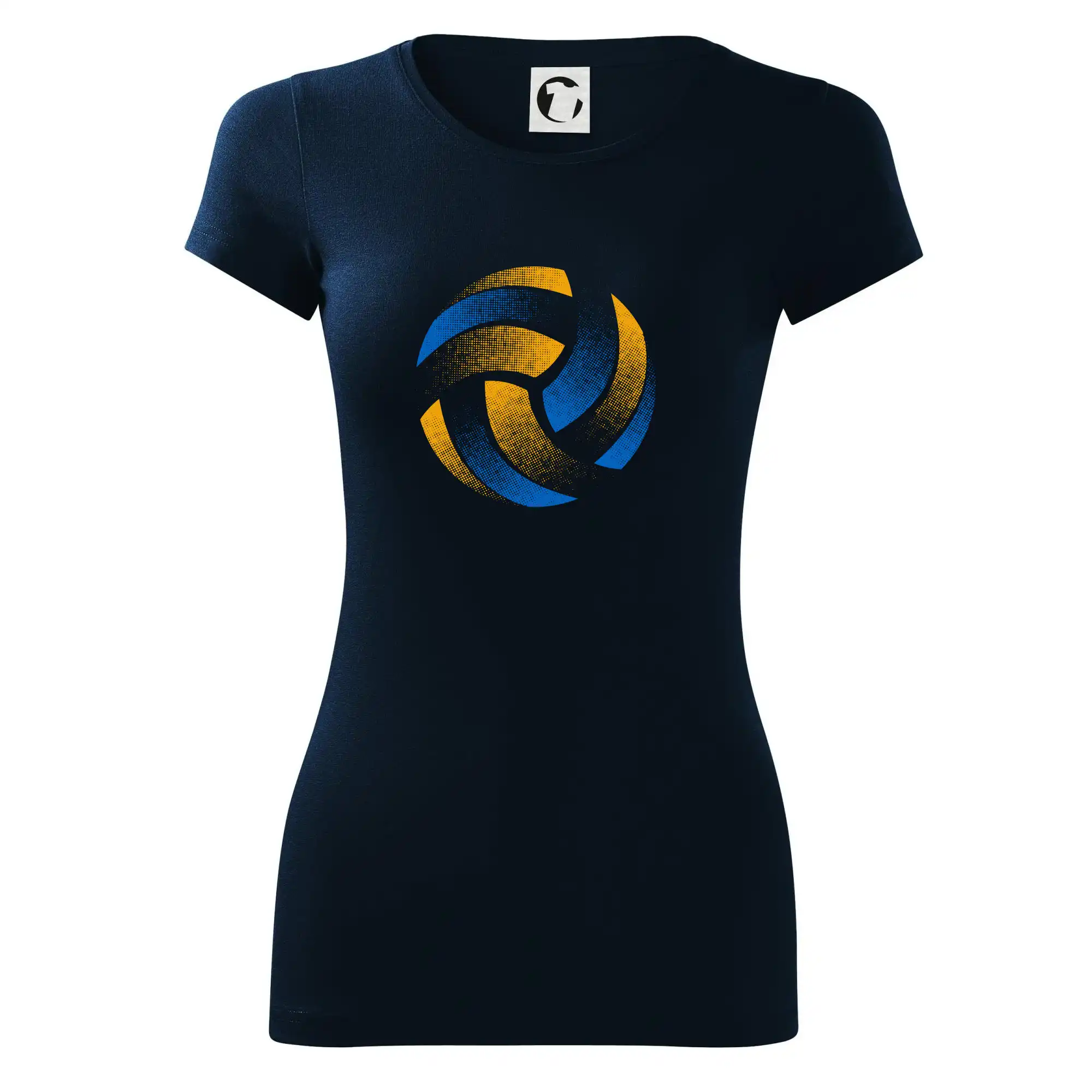 Volejbalový míč rastr barevný