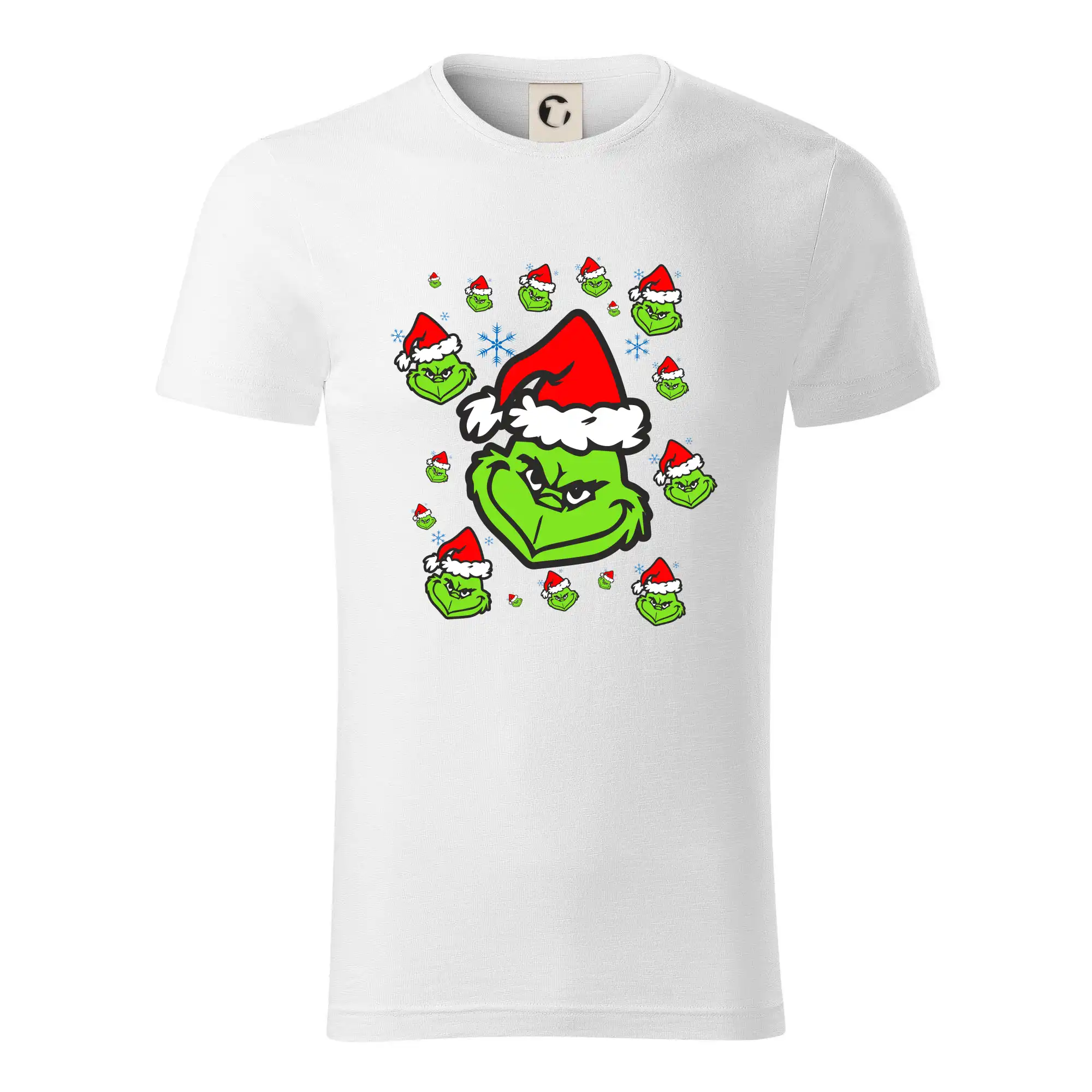 Vianočné tričká - Grinch Vianoce - Tričko z organickej bavlny