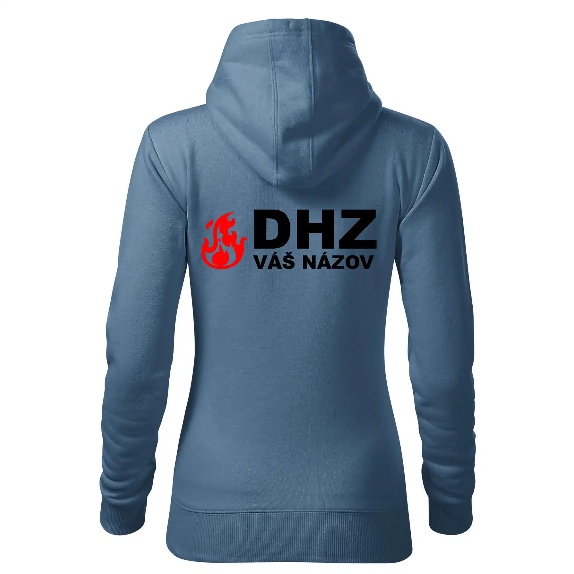 DHZ (oheň, názov sboru - vlastný nápis)