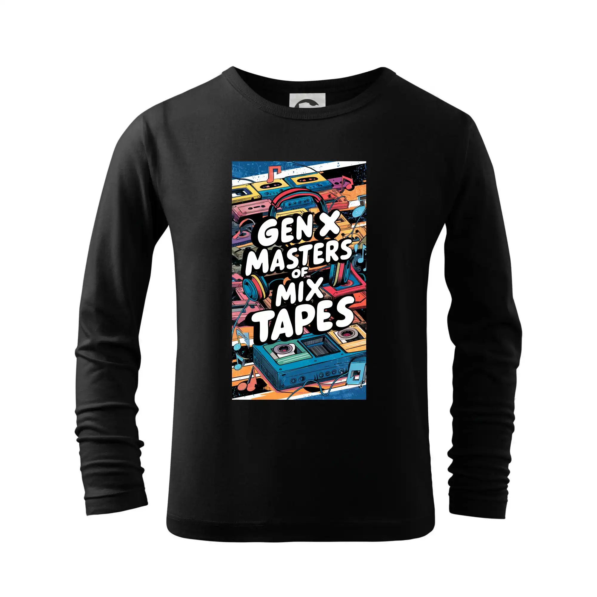 Tričká s motívmi ktoré frčia na internete - Generace X (Gen X) - Master od Tapes - Tričko detské Long Sleeve