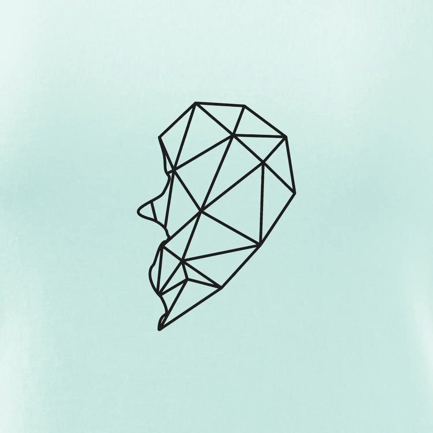 Párovy motiv srdce geometrie - ON