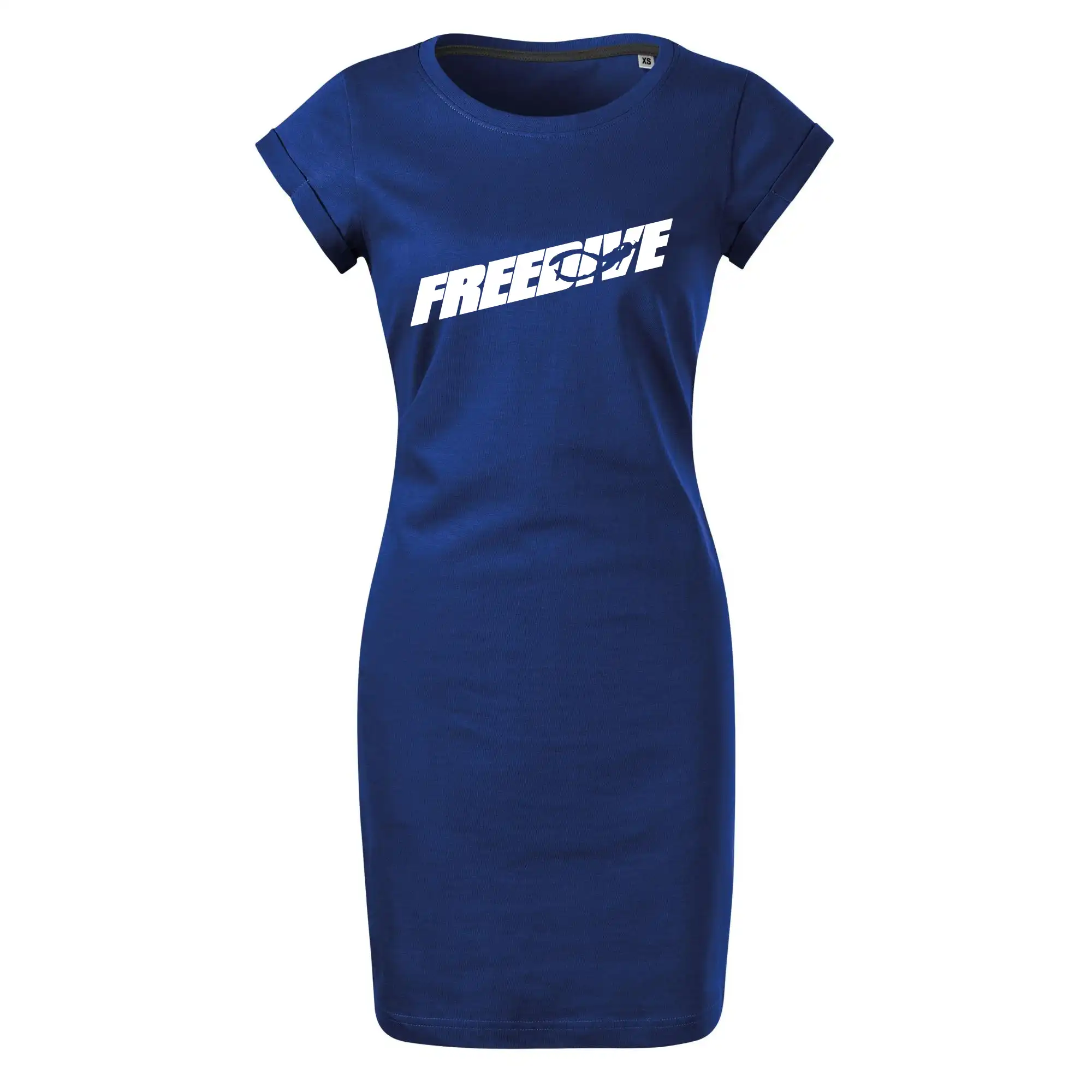 Freedive - nápis s potápěčem