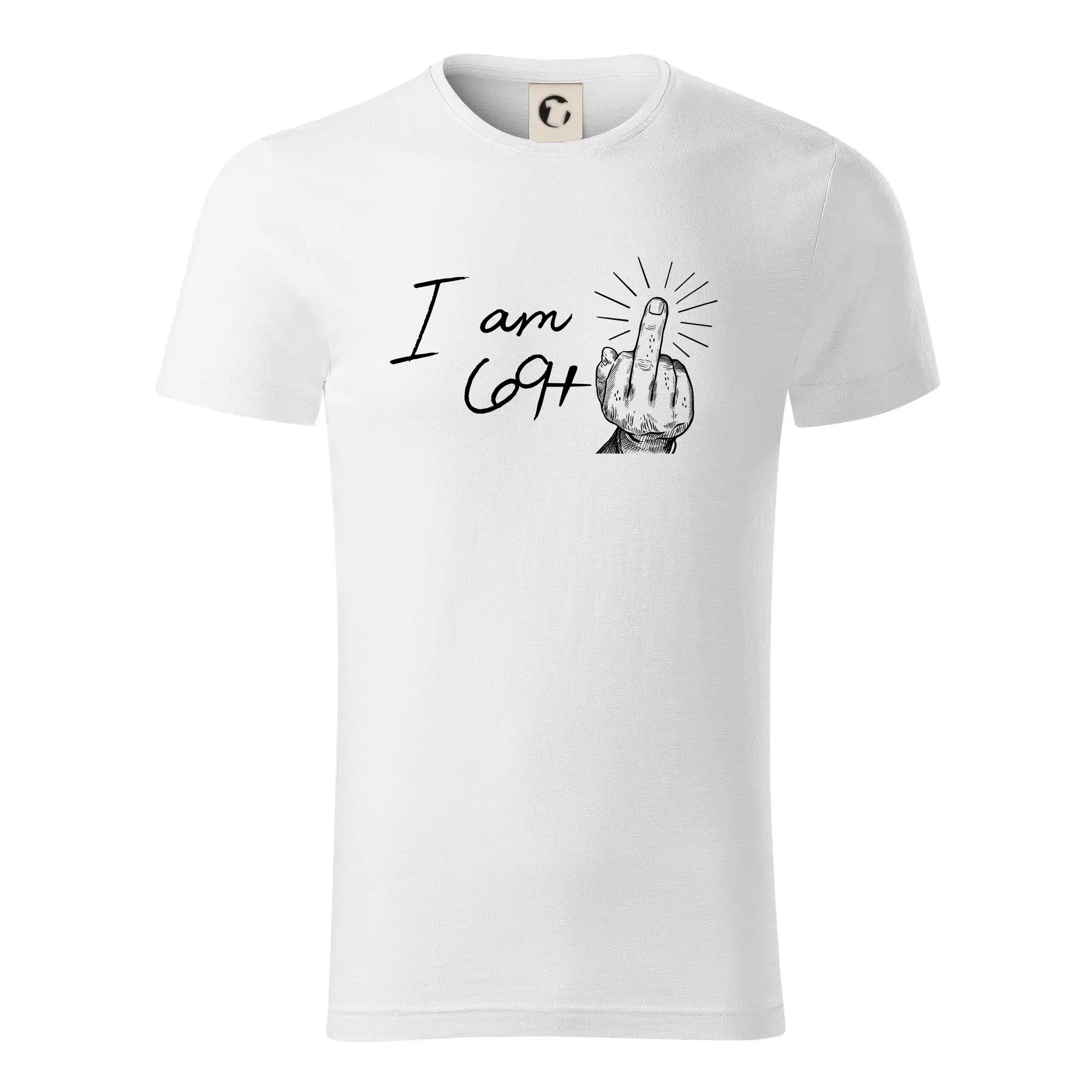 Tričká k narodeninám - I am fuck off - Vlastní věk - Tričko z organickej bavlny