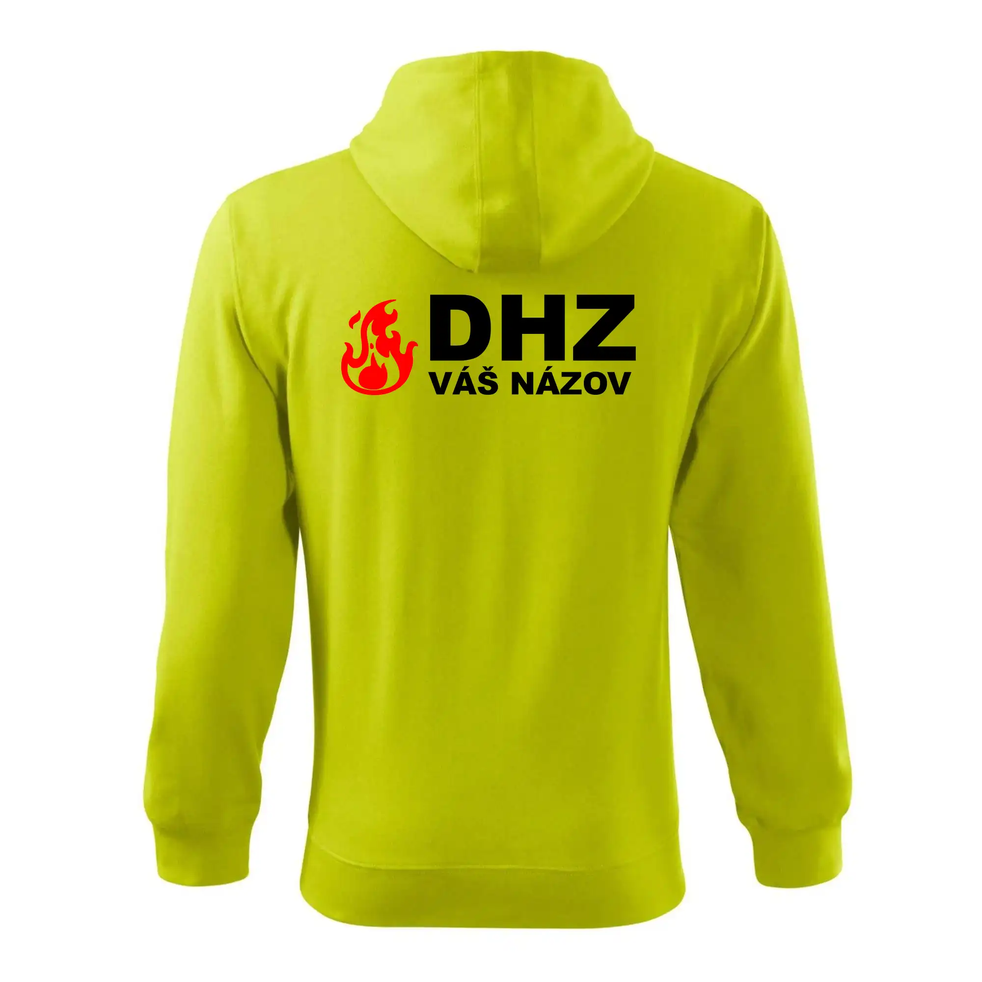 DHZ (oheň, firesport, názov sboru - vlastný nápis)
