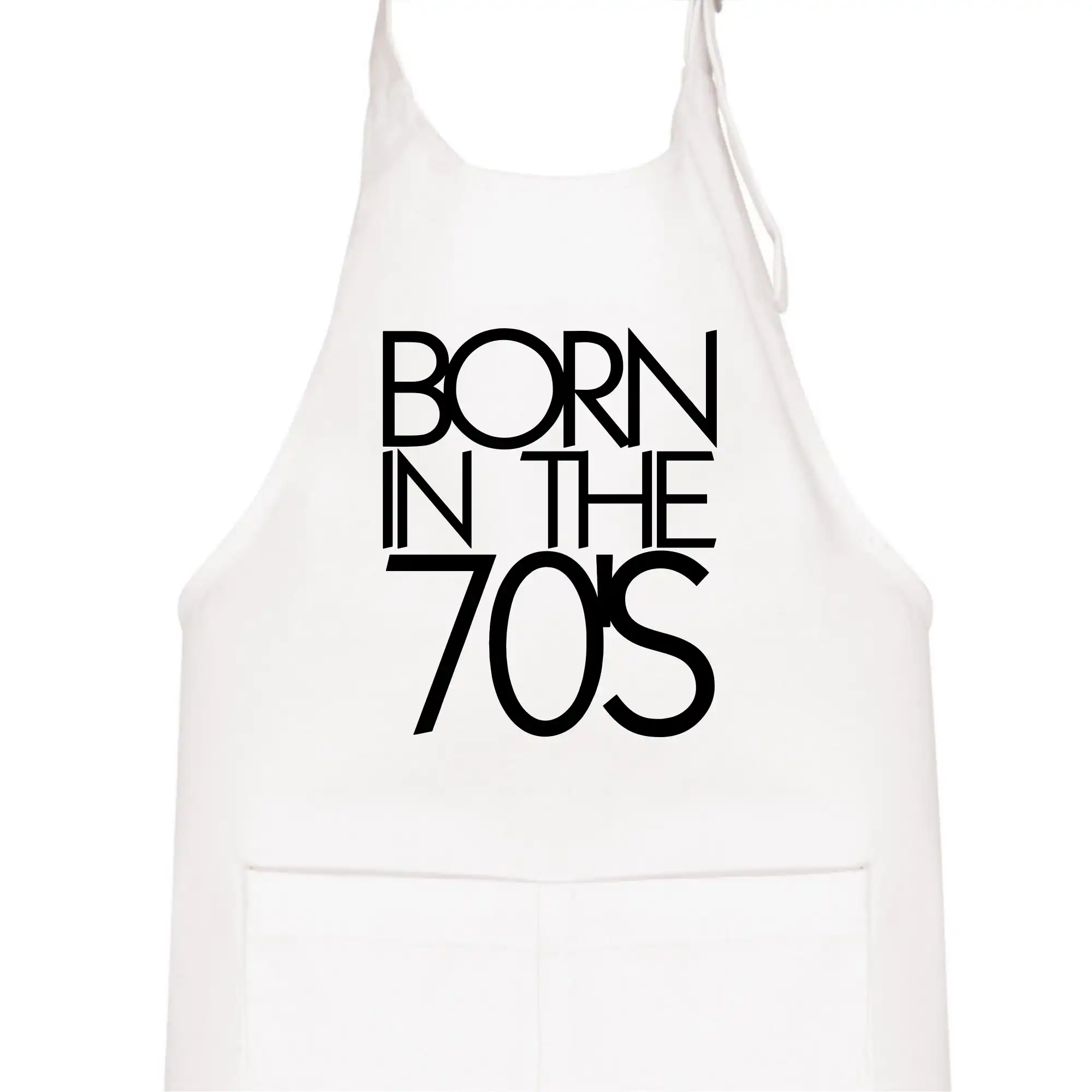 Tričká k narodeninám - Born In The 70's - Detská zástera na varenie