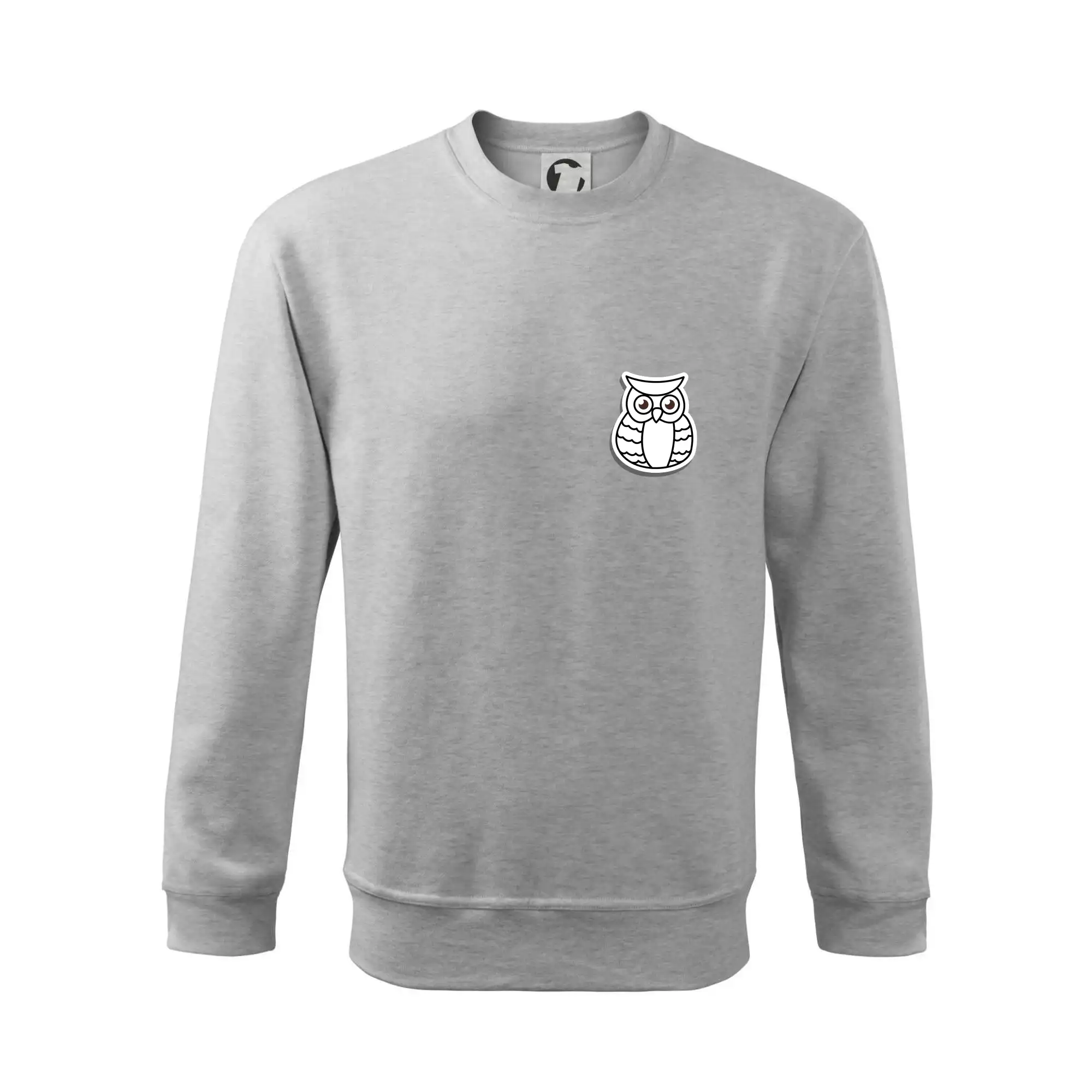 Sova kreslená na prsu