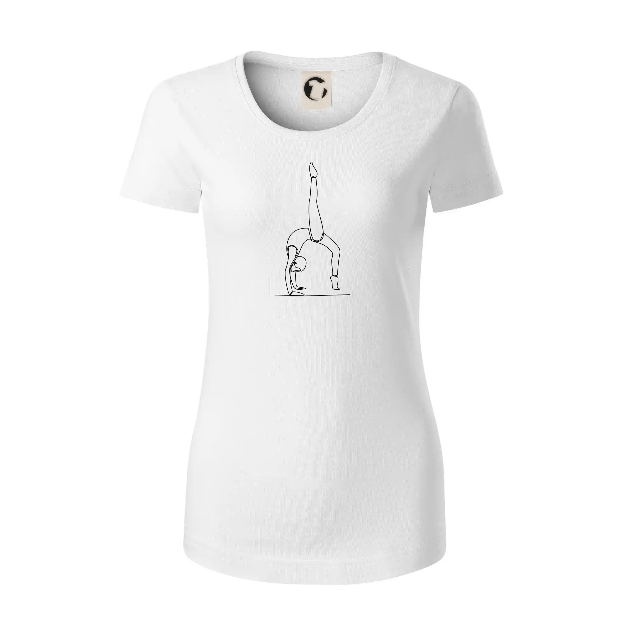 Gymnastika na rukou jedním tahem