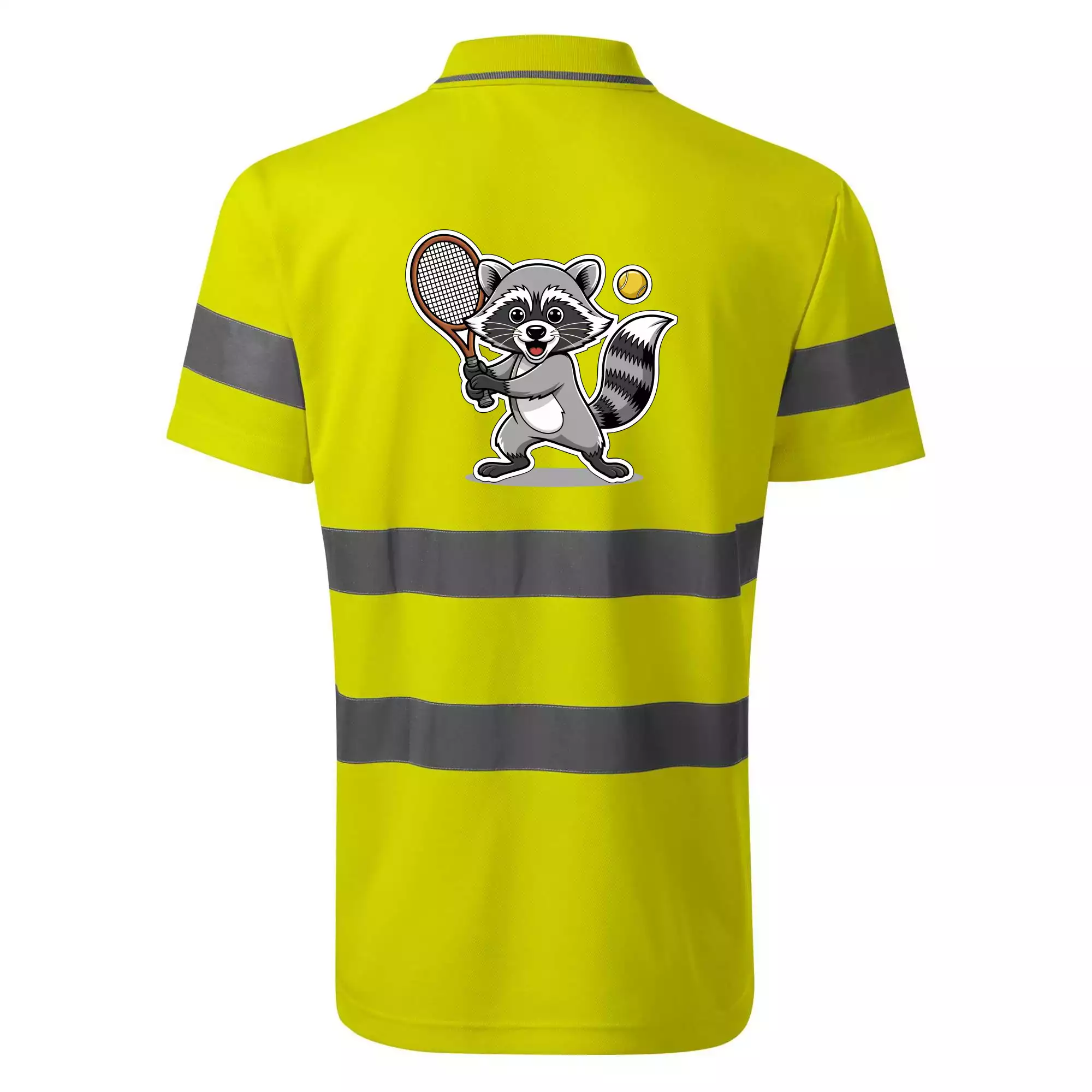 Mýval hraje tenis kreslený