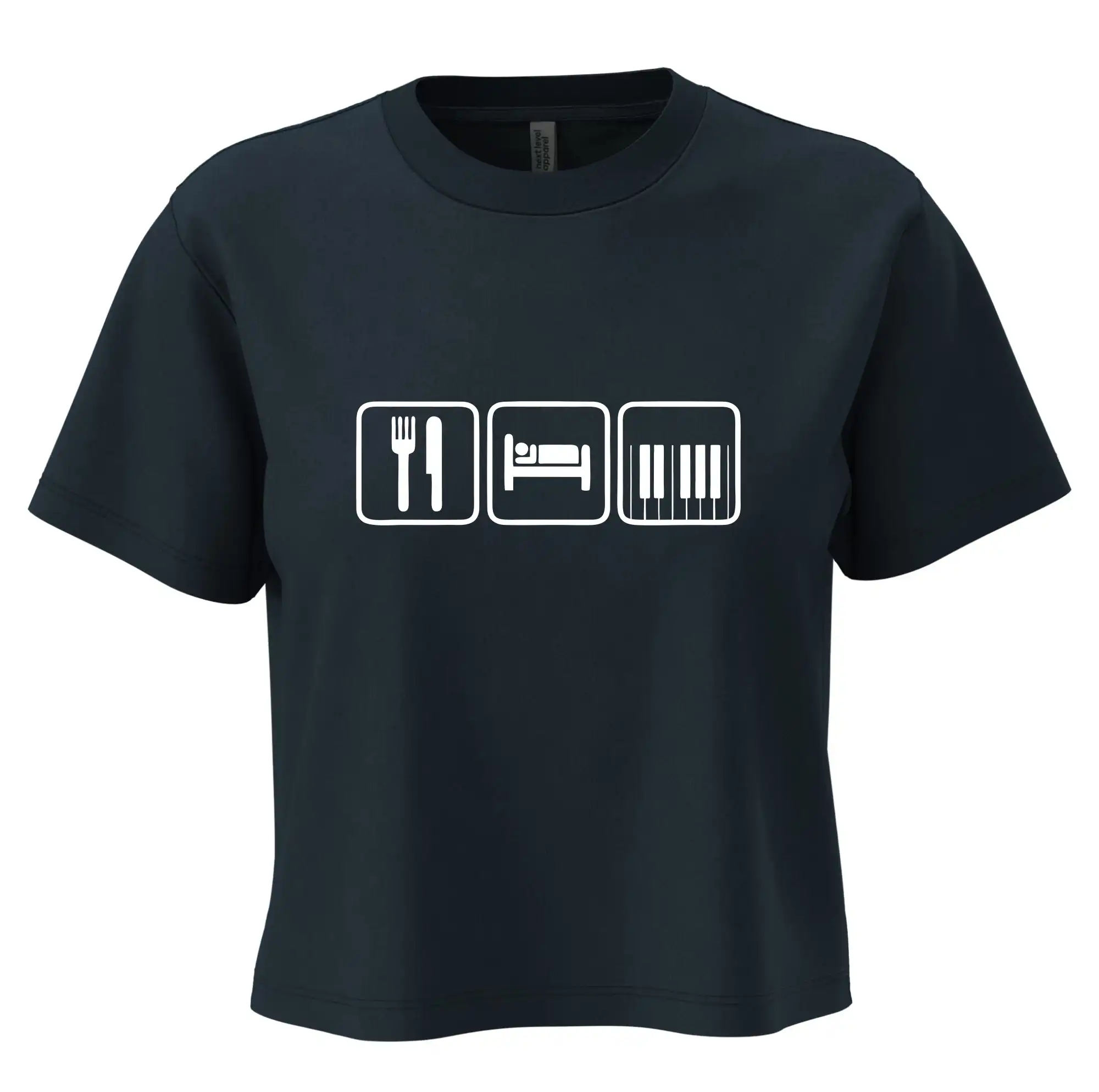 Eat sleep piano v řadě