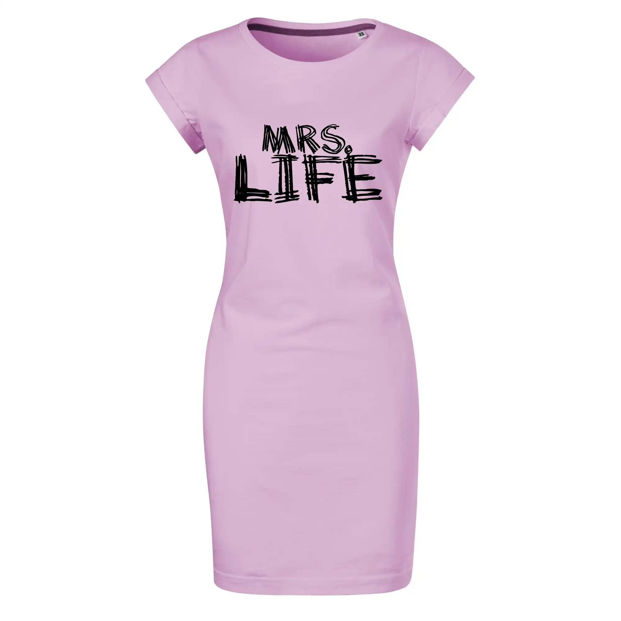 Tričká pre zamilovaných - Mrs. Life - Tričko Šaty FREEDOM