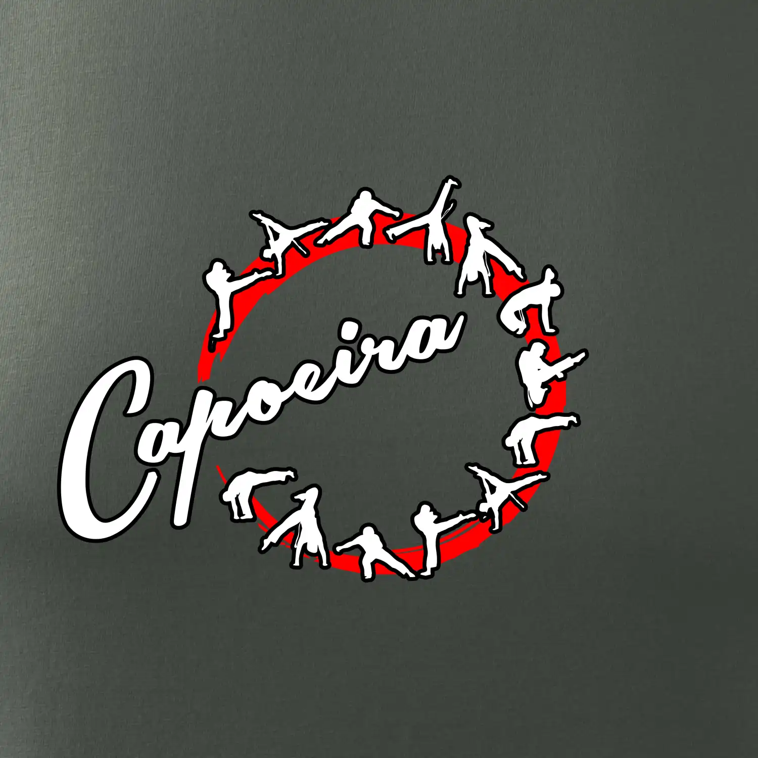 Capoeira cviky v kruhu