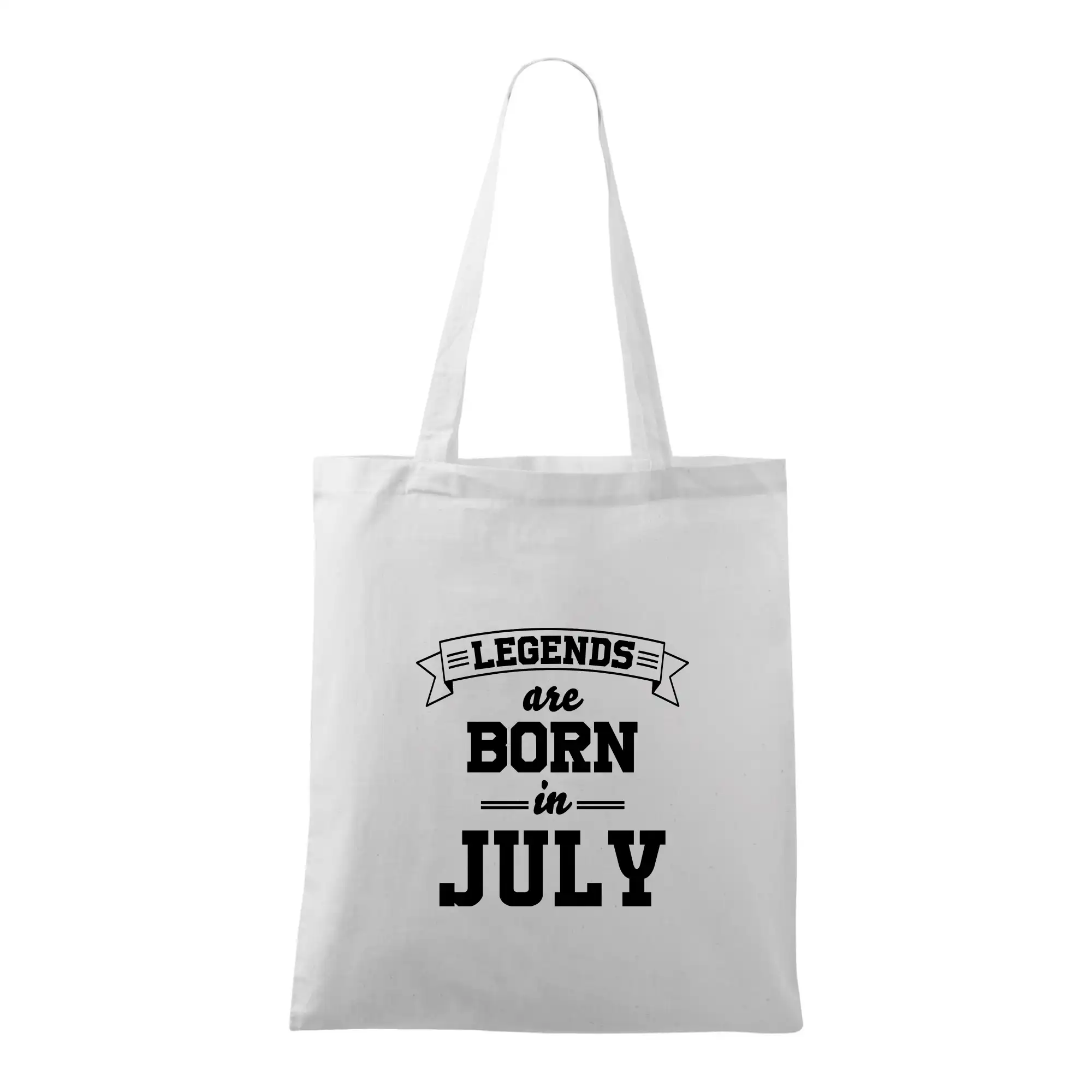 Tričká pre narodených v júli - Legends are born in July - Taška bavlnená