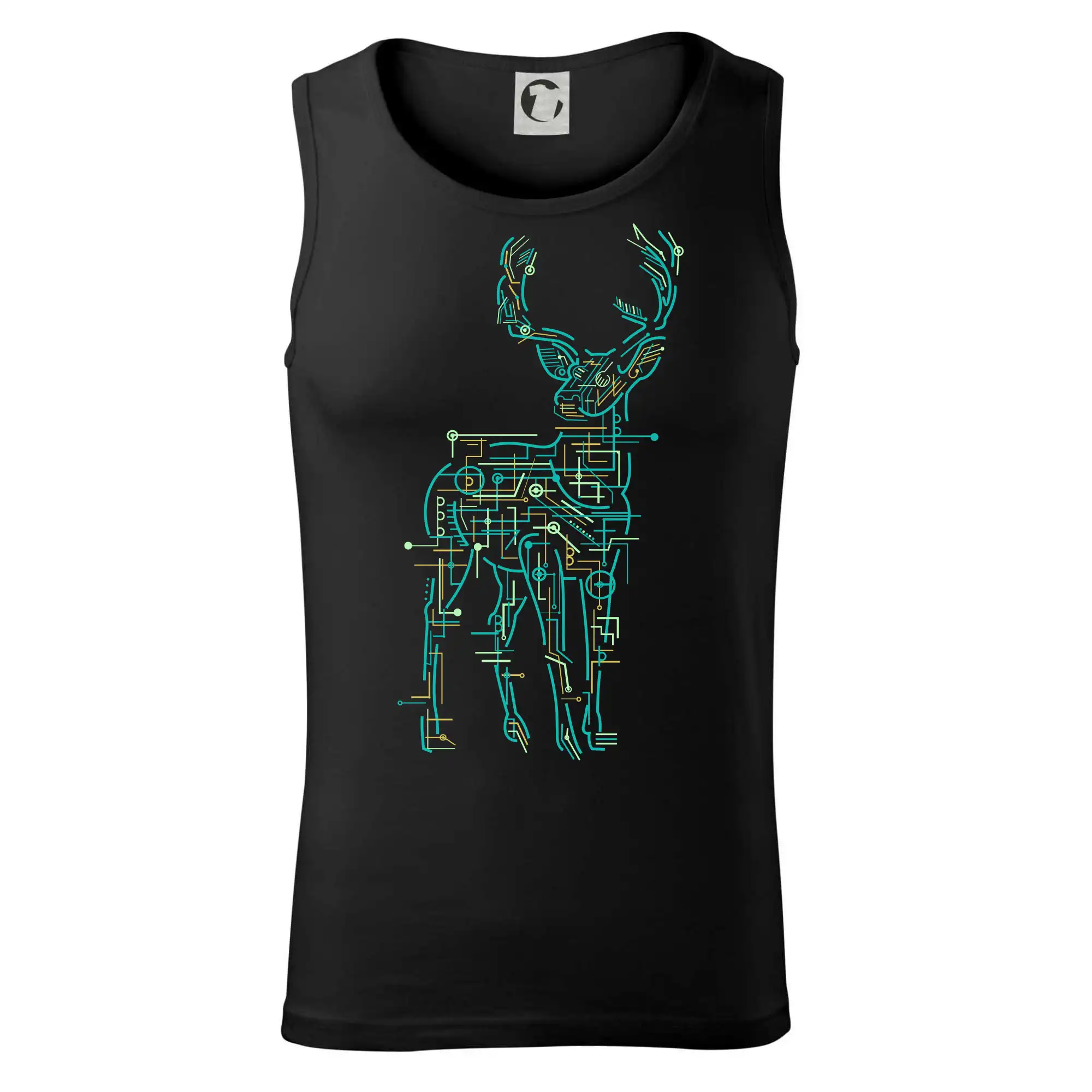Grafické tričká - Electric Deer - Tielko pánske Core