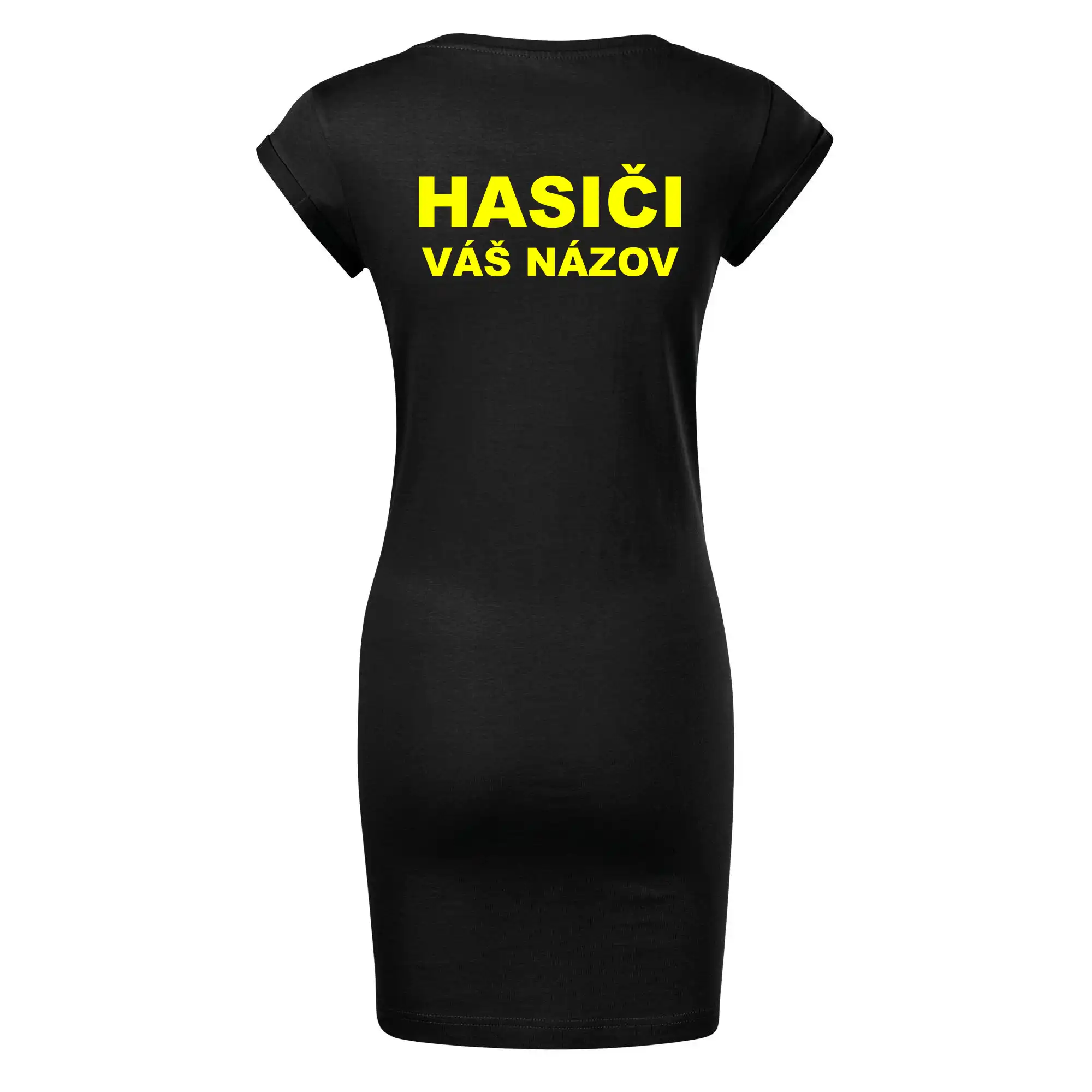 Hasiči - žltý nápis - váš názov zboru