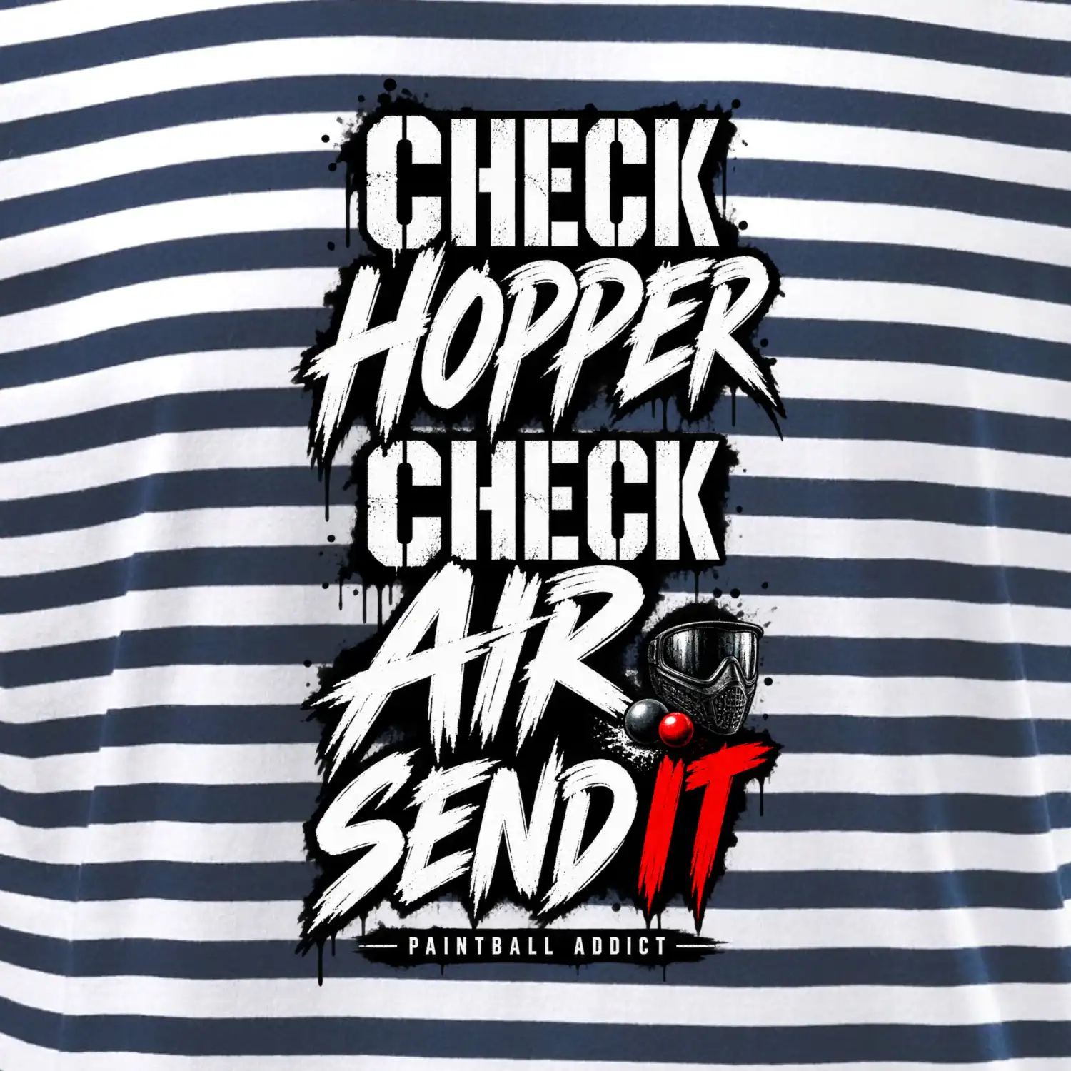 Kontrola zásobníku check hopper air paintball