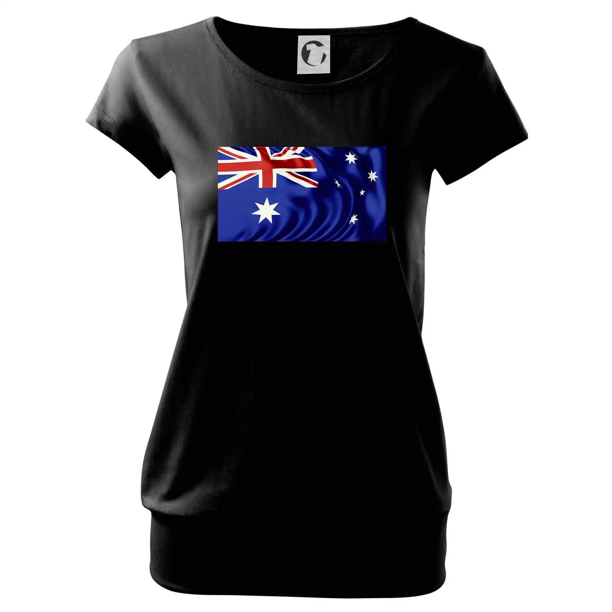 Austrálie vlajka vlající obdélník