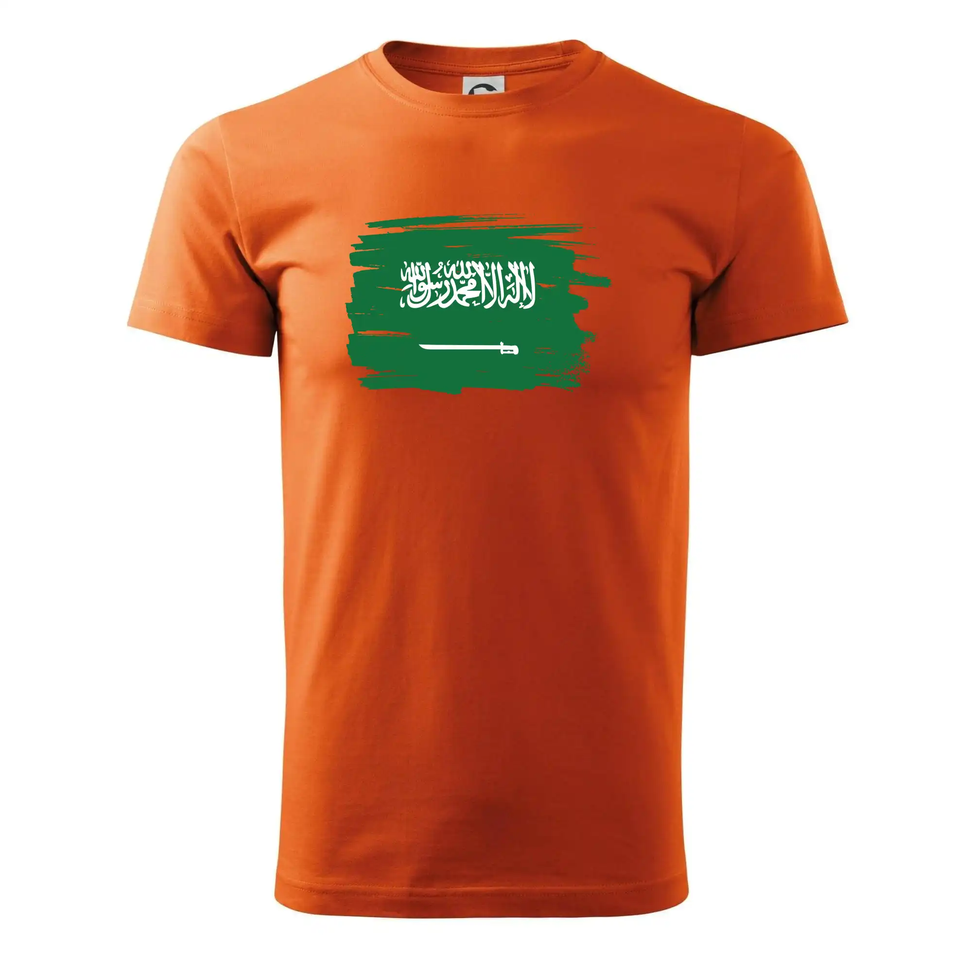 Motívy štátnych vlajok - Saudská Arábie - vlajka - Tričko extra veľké  (5-8XL)