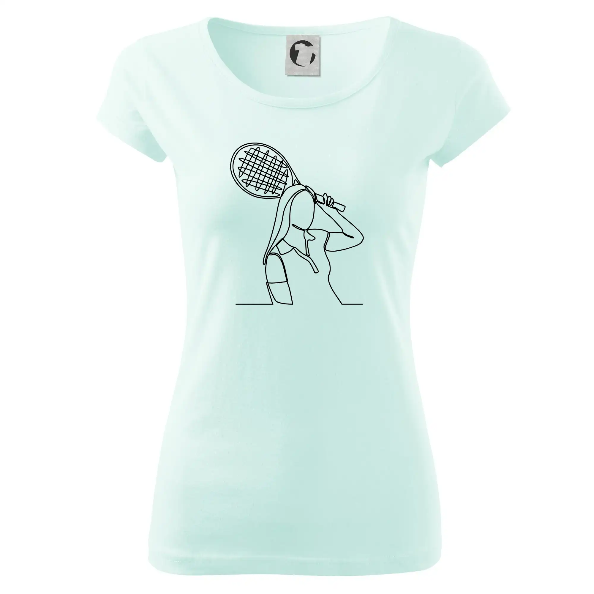 Tenistka  jednim tahem