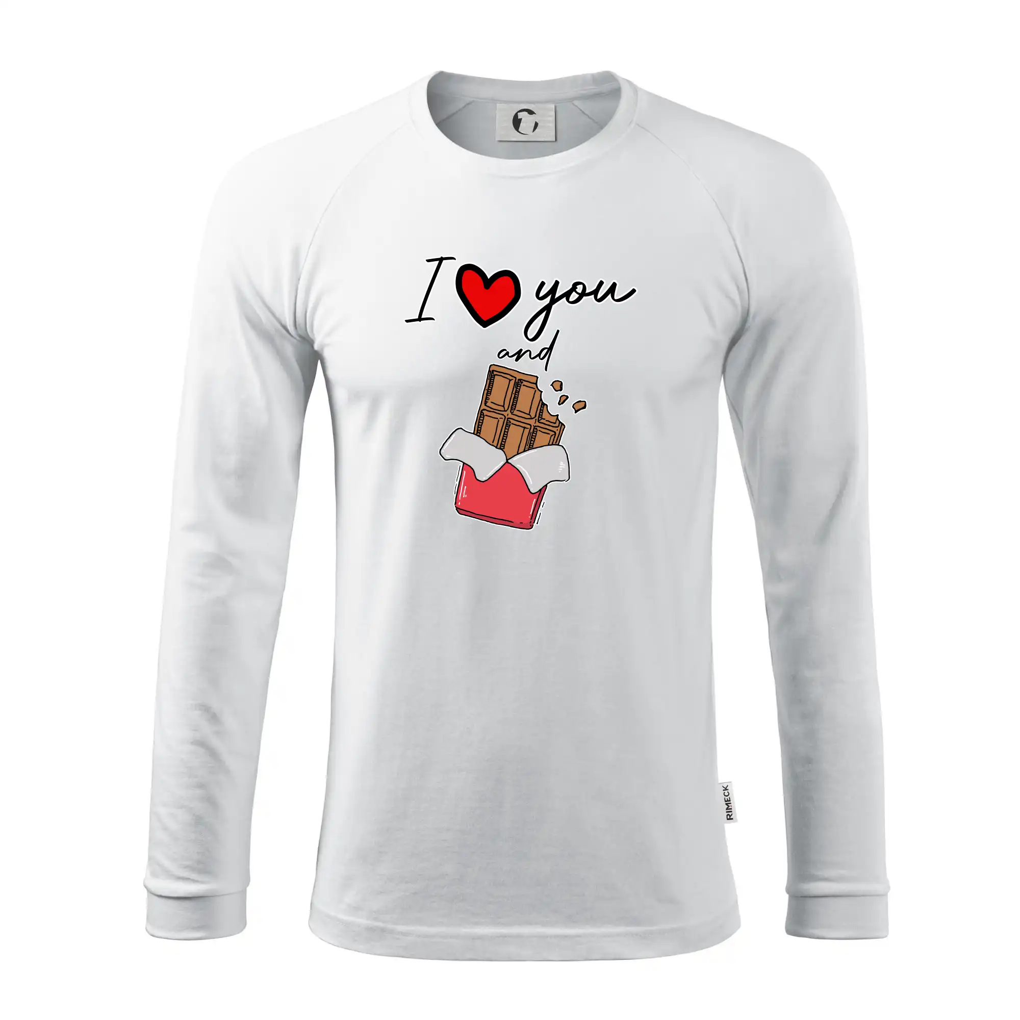 I love you and chocolate