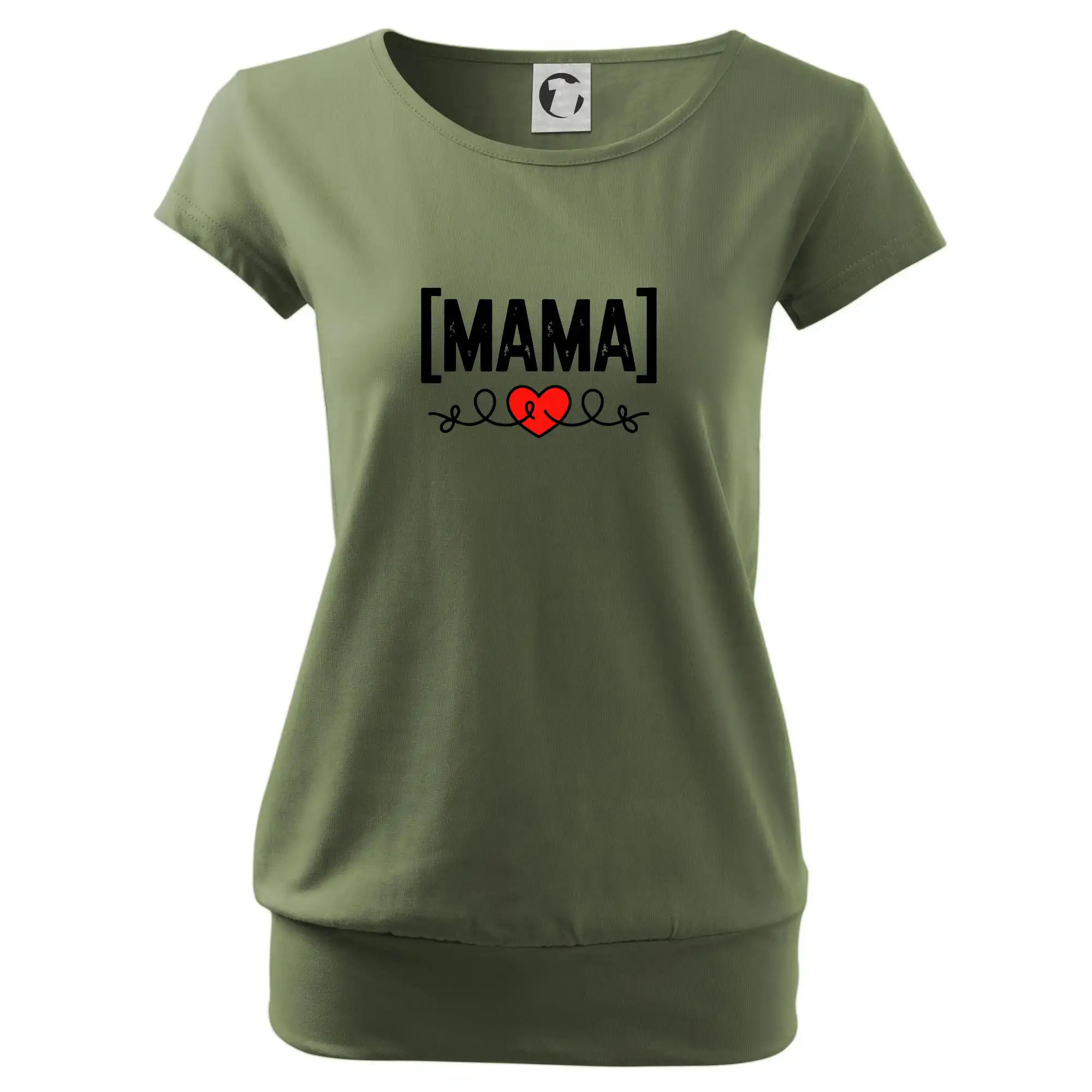 Nápis mama a srdce SK