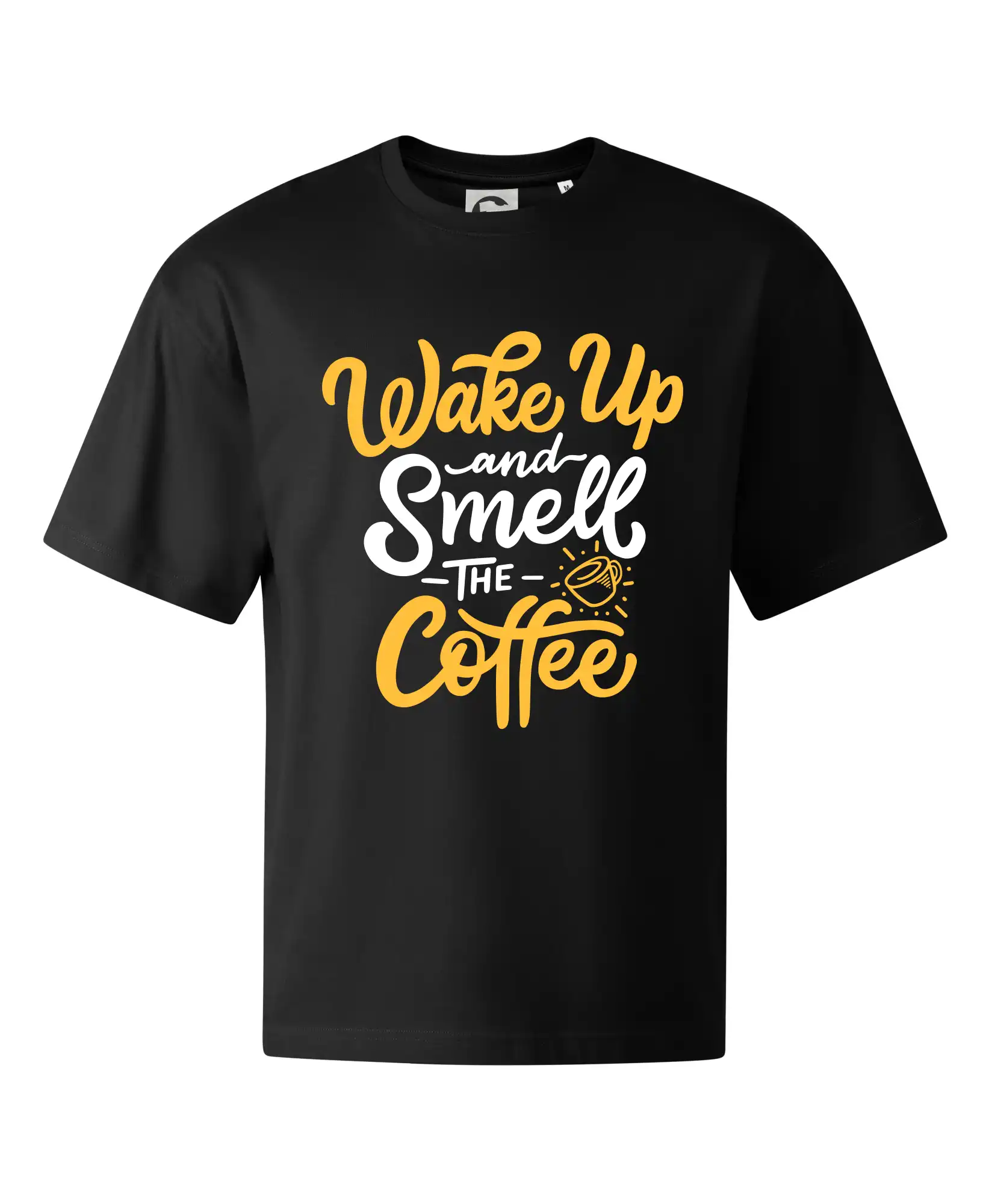 Motívy pre baristu a milovníkov kávy - Wake Up and Smell The Coffee - Stage unisex - OVERSIZE