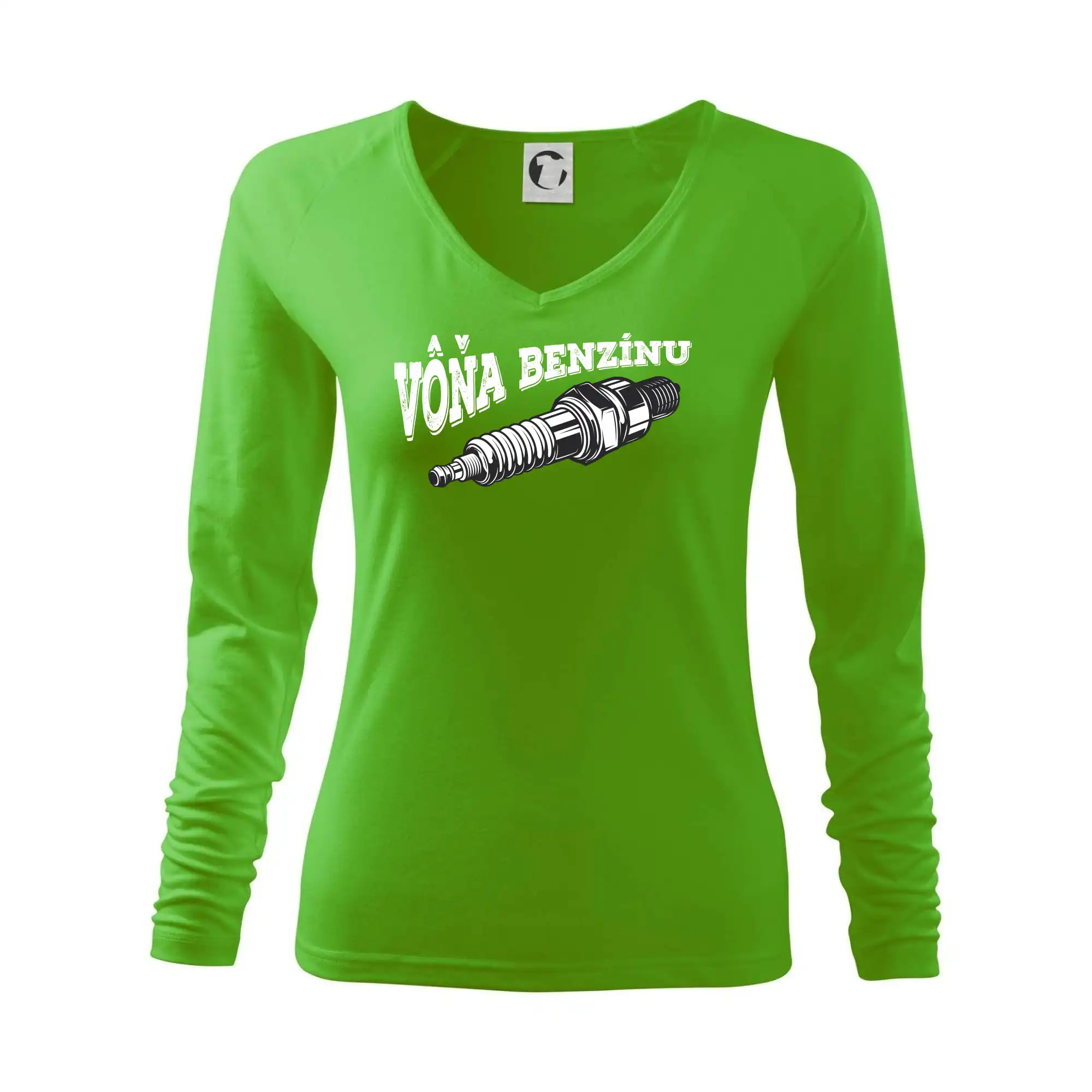 Tričká a mikiny s potlačou motoriek – pre pravých motorkárov - Vôňa benzínu - Tričko dámske Elegance