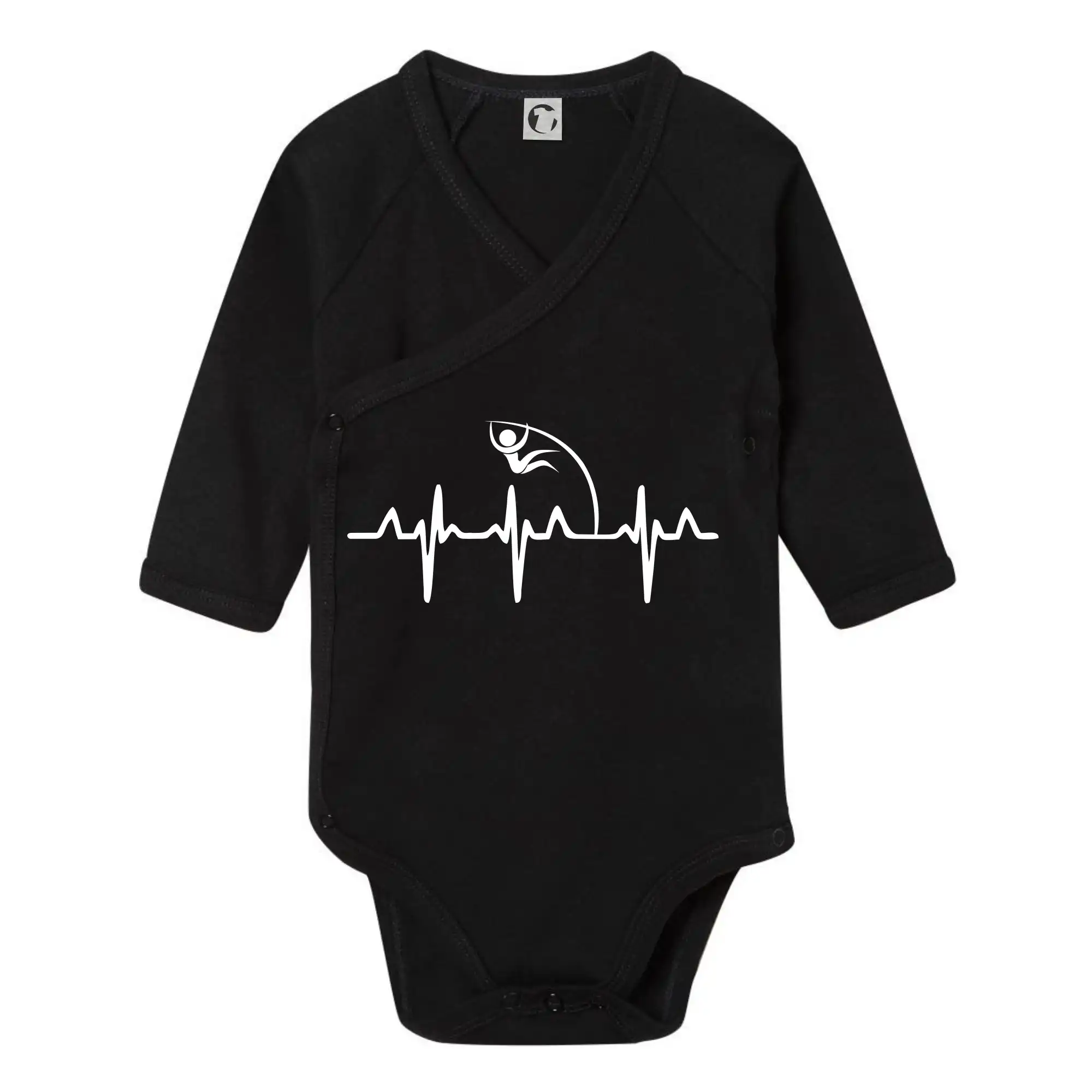 Ostatné športy - EKG skok o žrdi - Body zavinovacie s dlhým rukávom