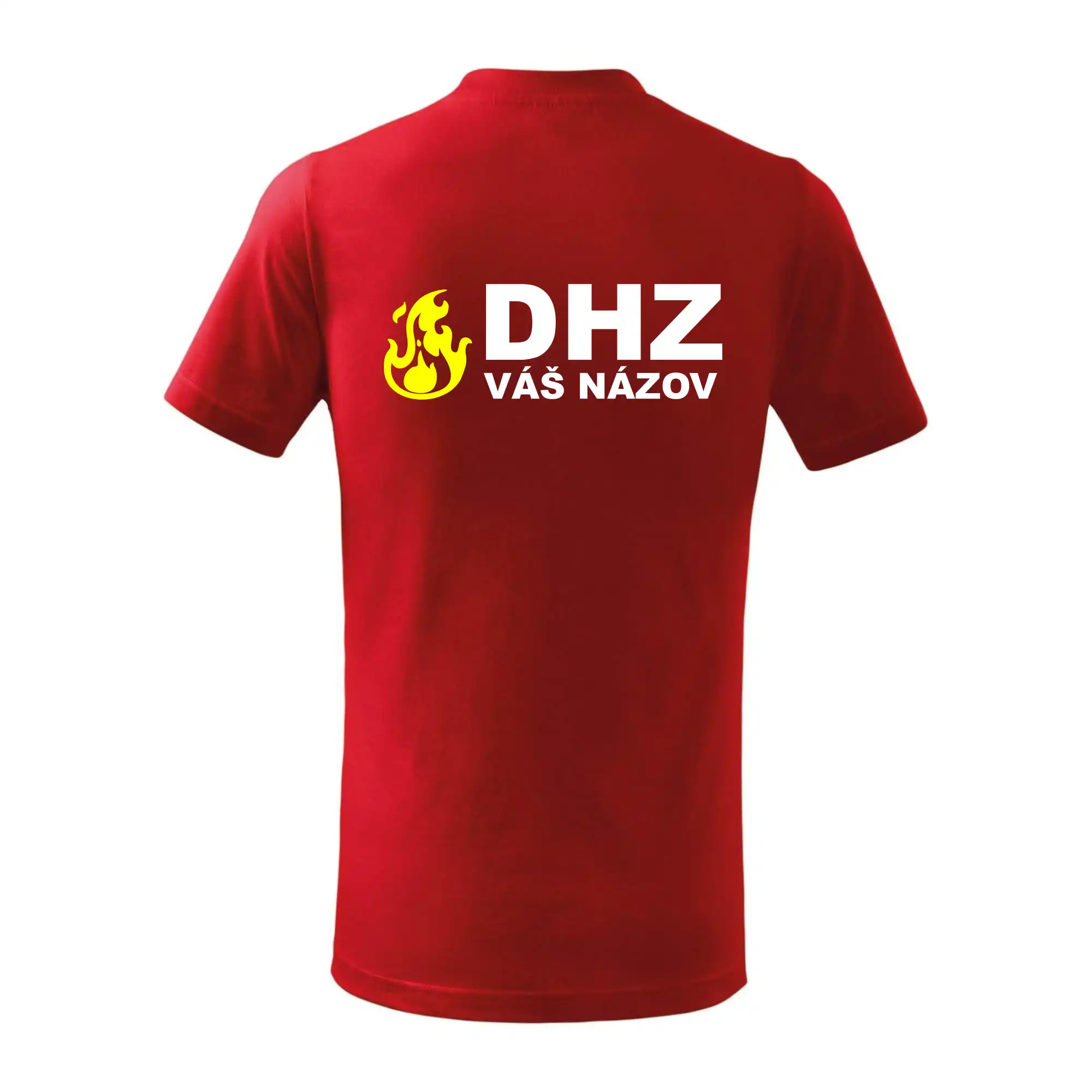 DHZ (oheň, názov sboru - vlastný nápis)